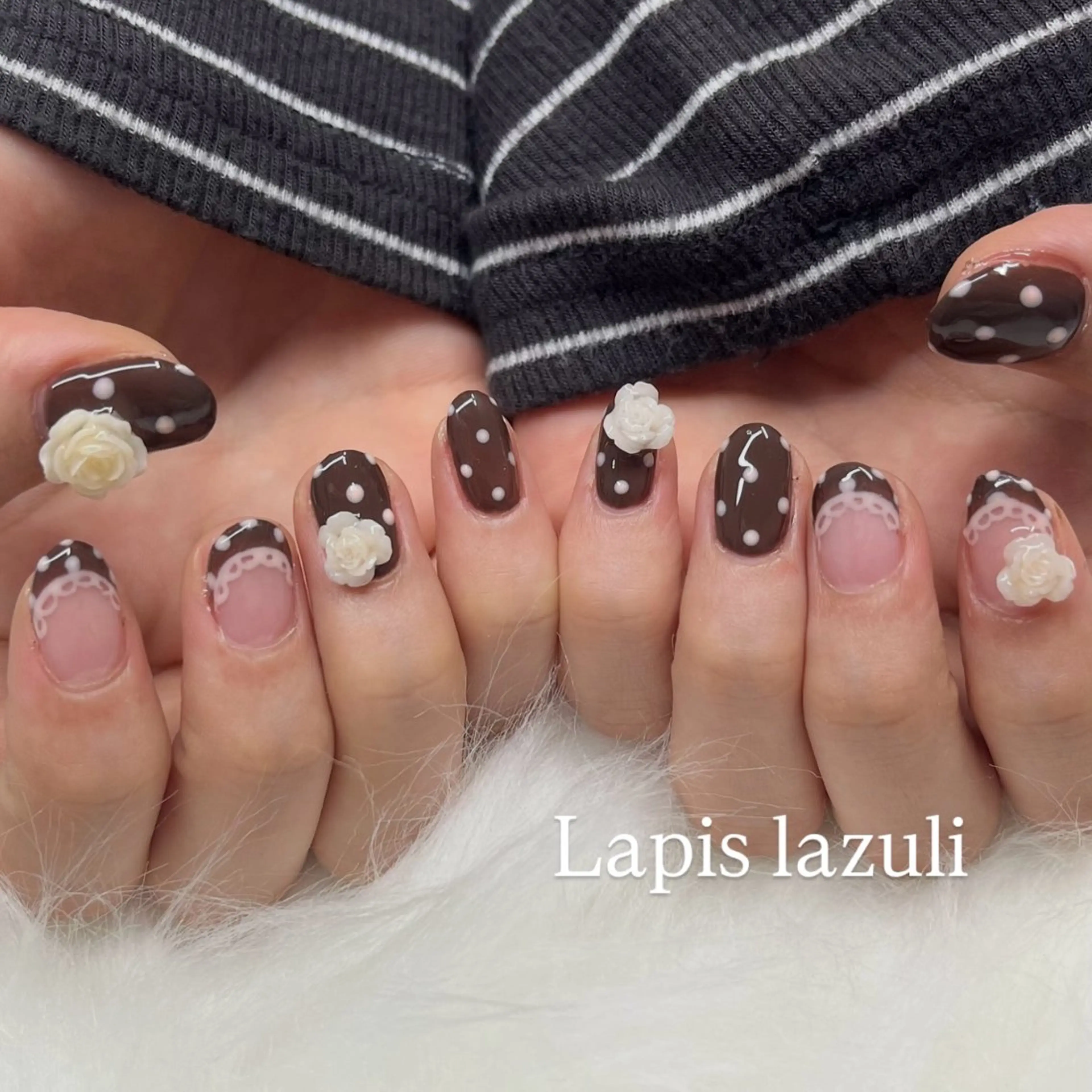 ネイル ハンドネイル YURINA ⋆꙳𝜗𝜚꙳.*‬のネイルデザイン