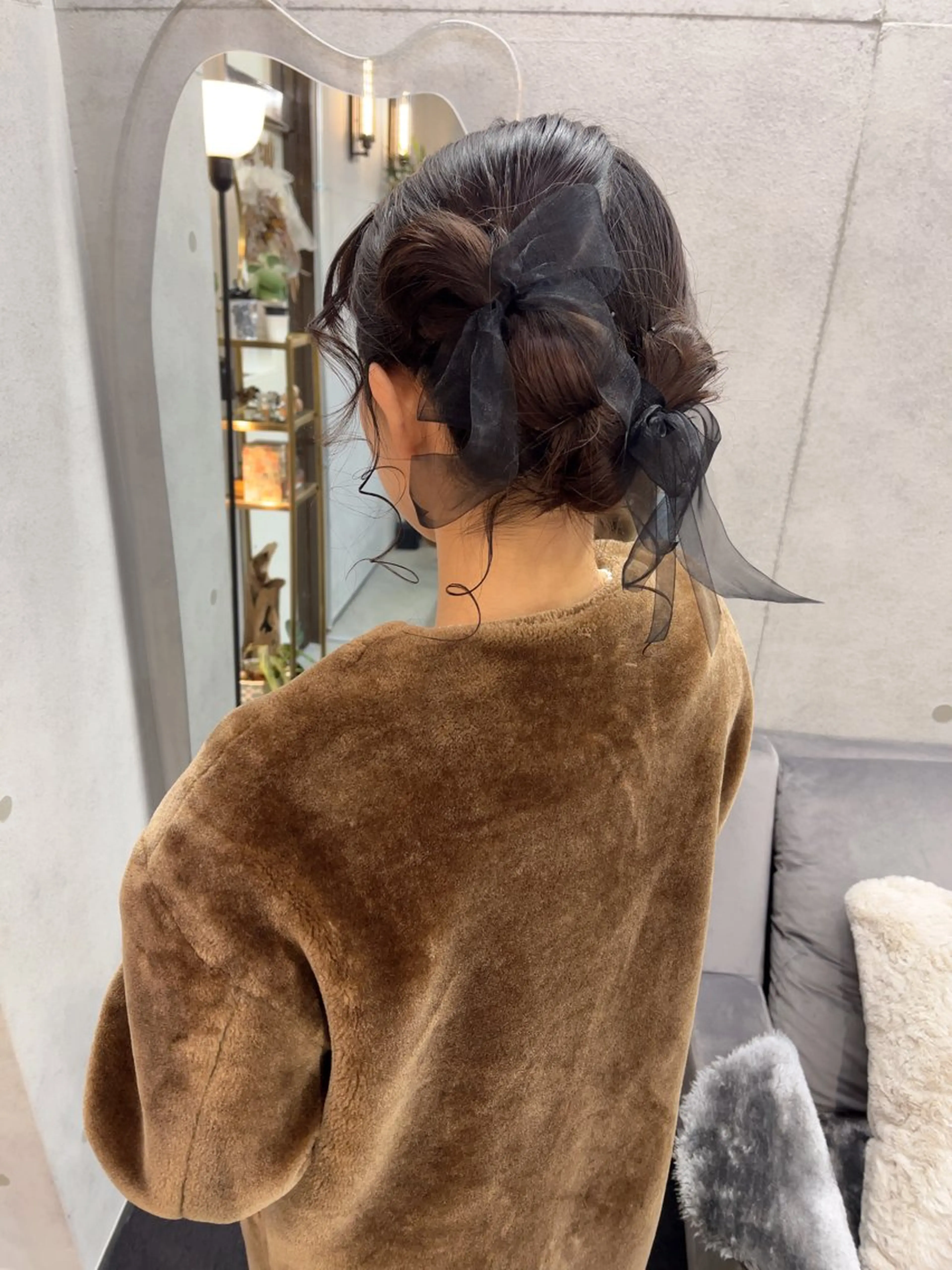 ミディアム ヘアアレンジ ヘアセット MIES amane(アマネ)のヘアスタイル