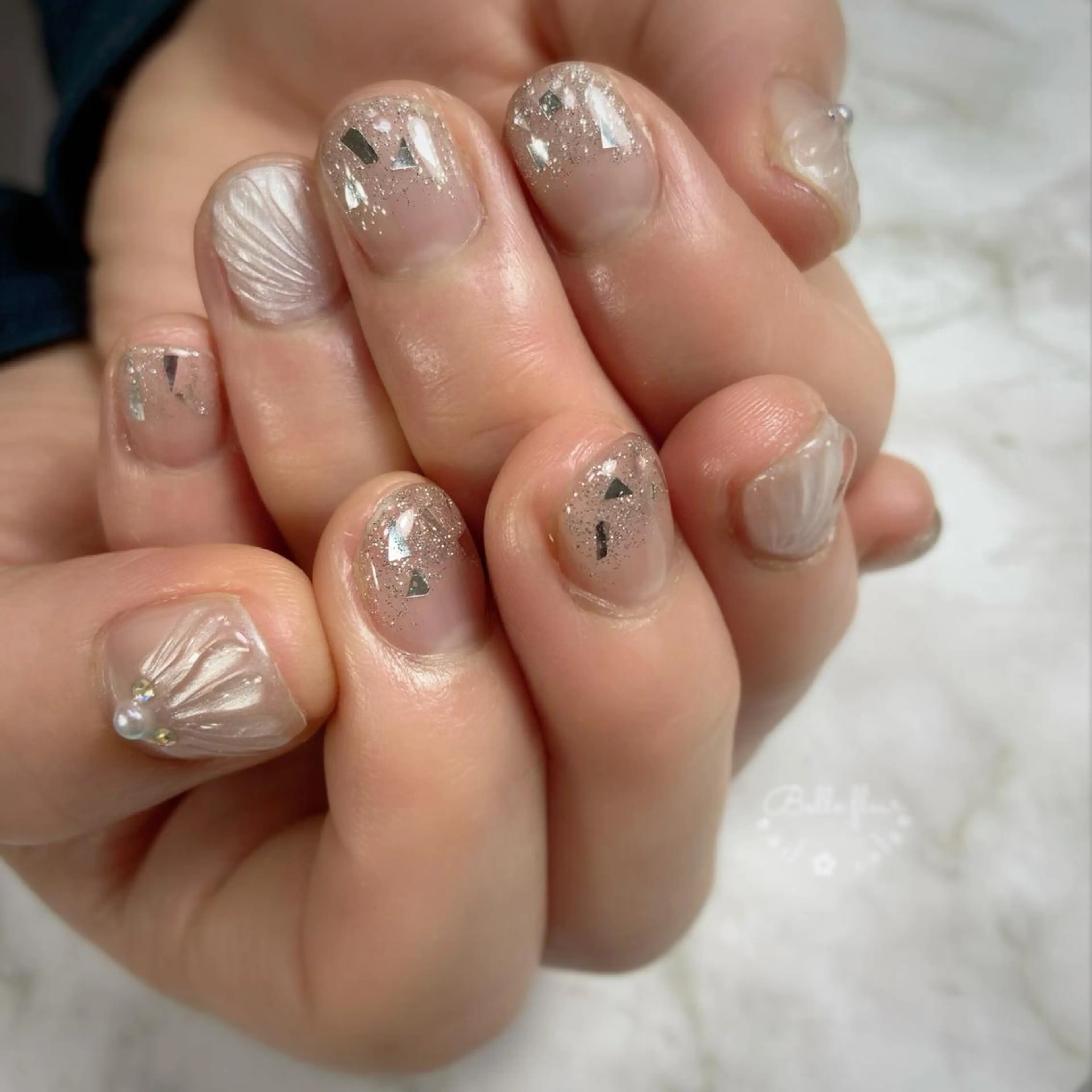 ネイル ﾈｲﾙｻﾛﾝ Bellefleurのネイルデザイン