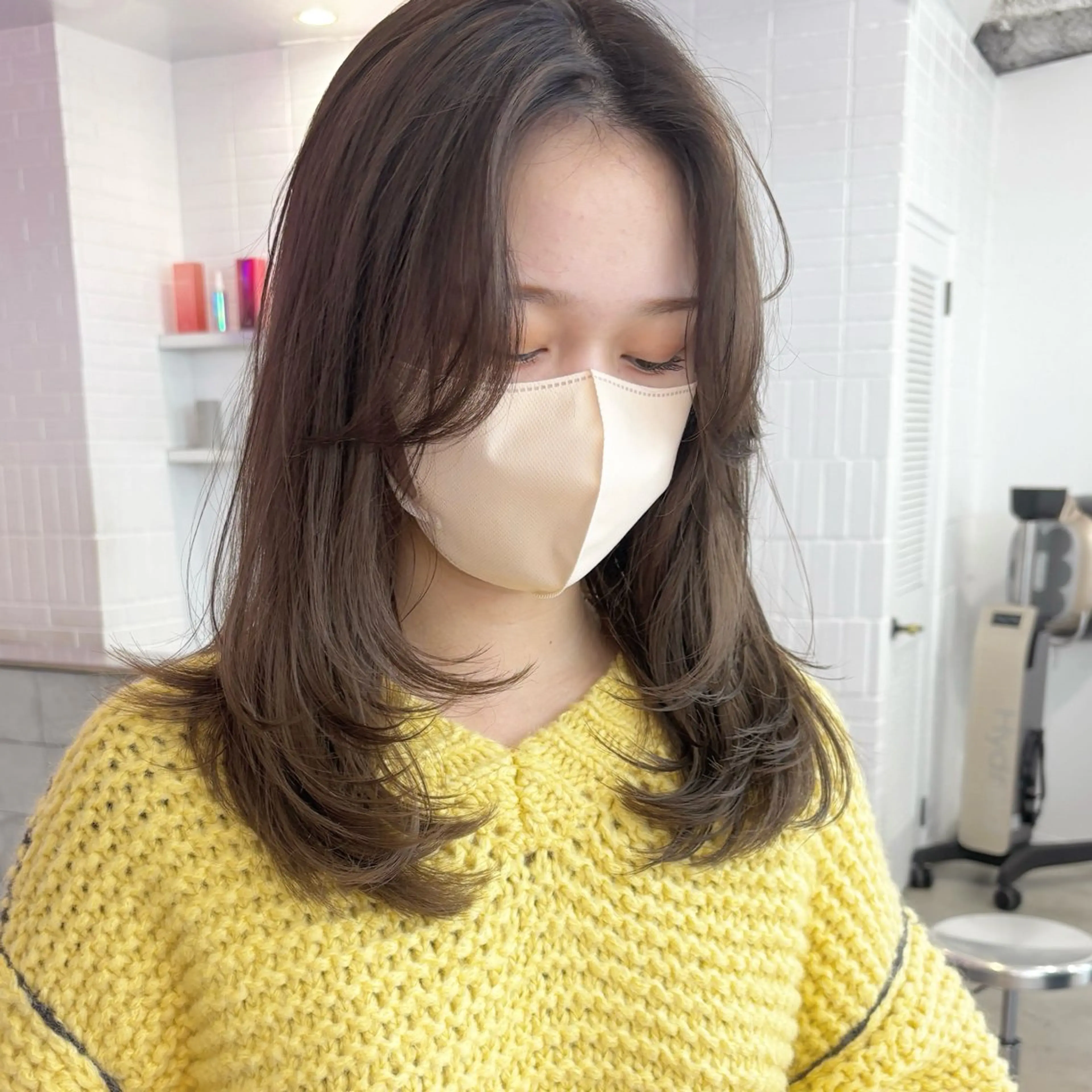 ロング カラー ヘアアレンジ レイヤーカット カット ヘアカラー トリートメント ヘアセット レイヤーカット指名 No.1💖マユカのヘアスタイル