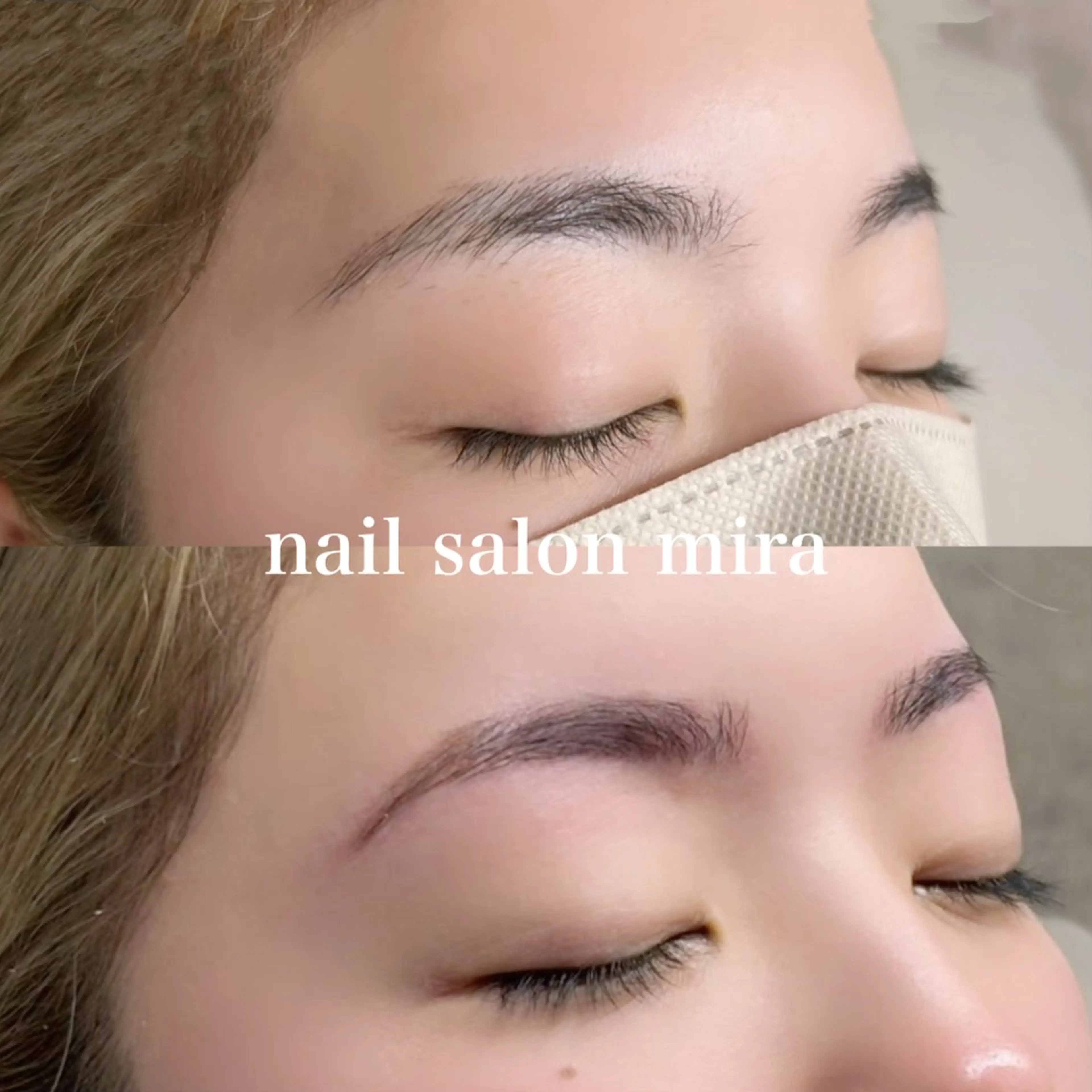 アイブロウ nail salon Mira所属・Mira 木下 唯加の眉毛・アイブロウイメージ