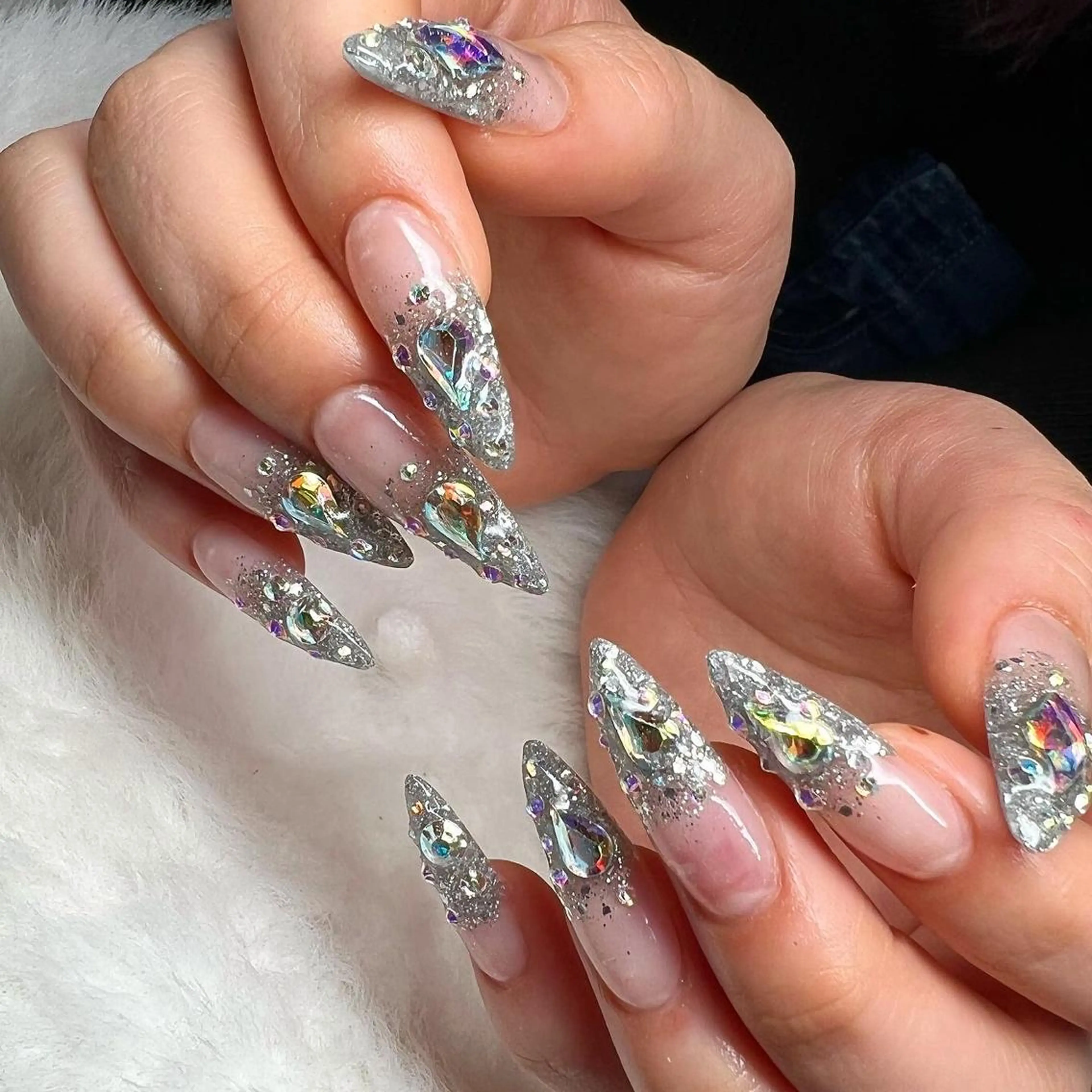 セミロング ネイル nail salon azuのネイルデザイン