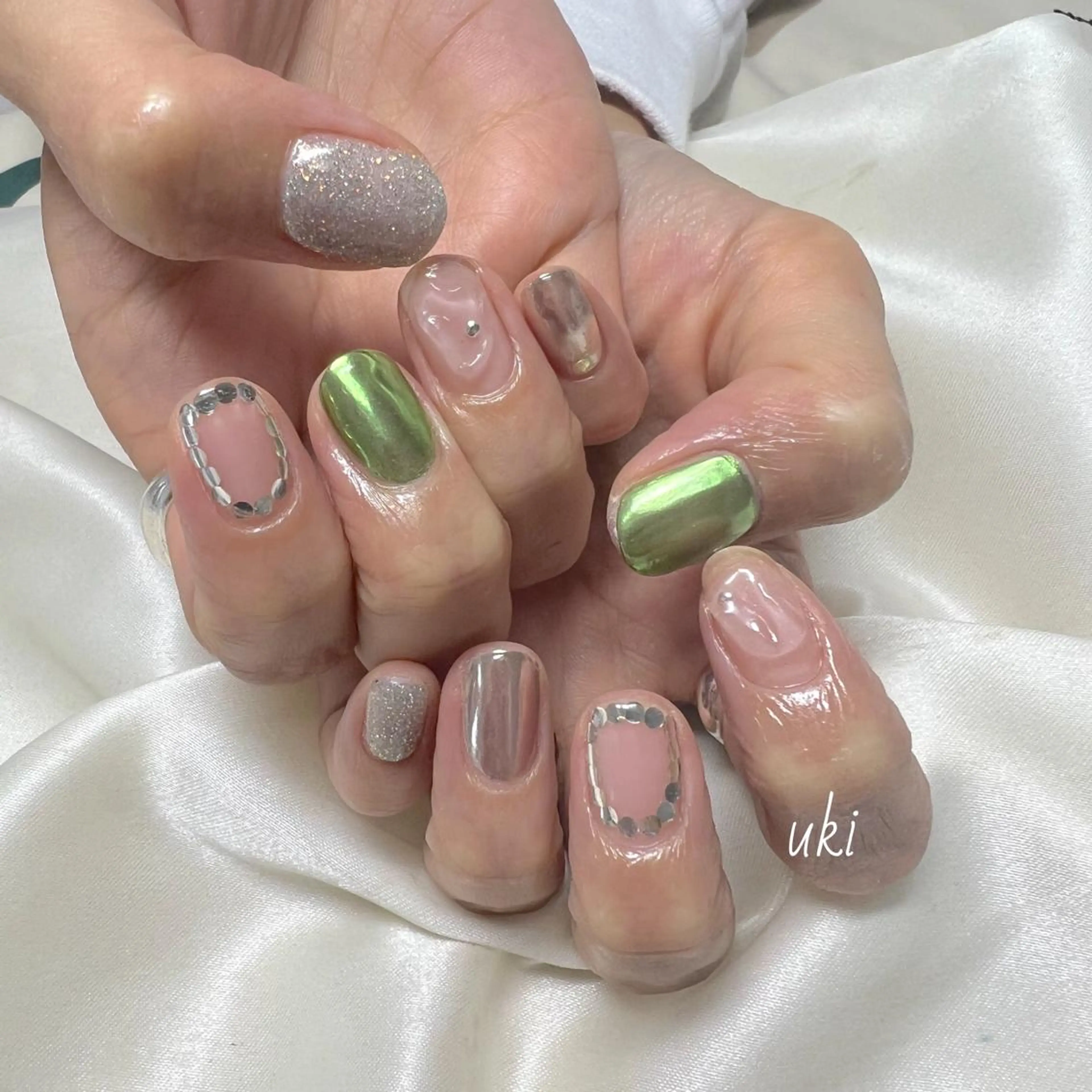 ネイル ハンドネイル Ameri nail /UKIのネイルデザイン
