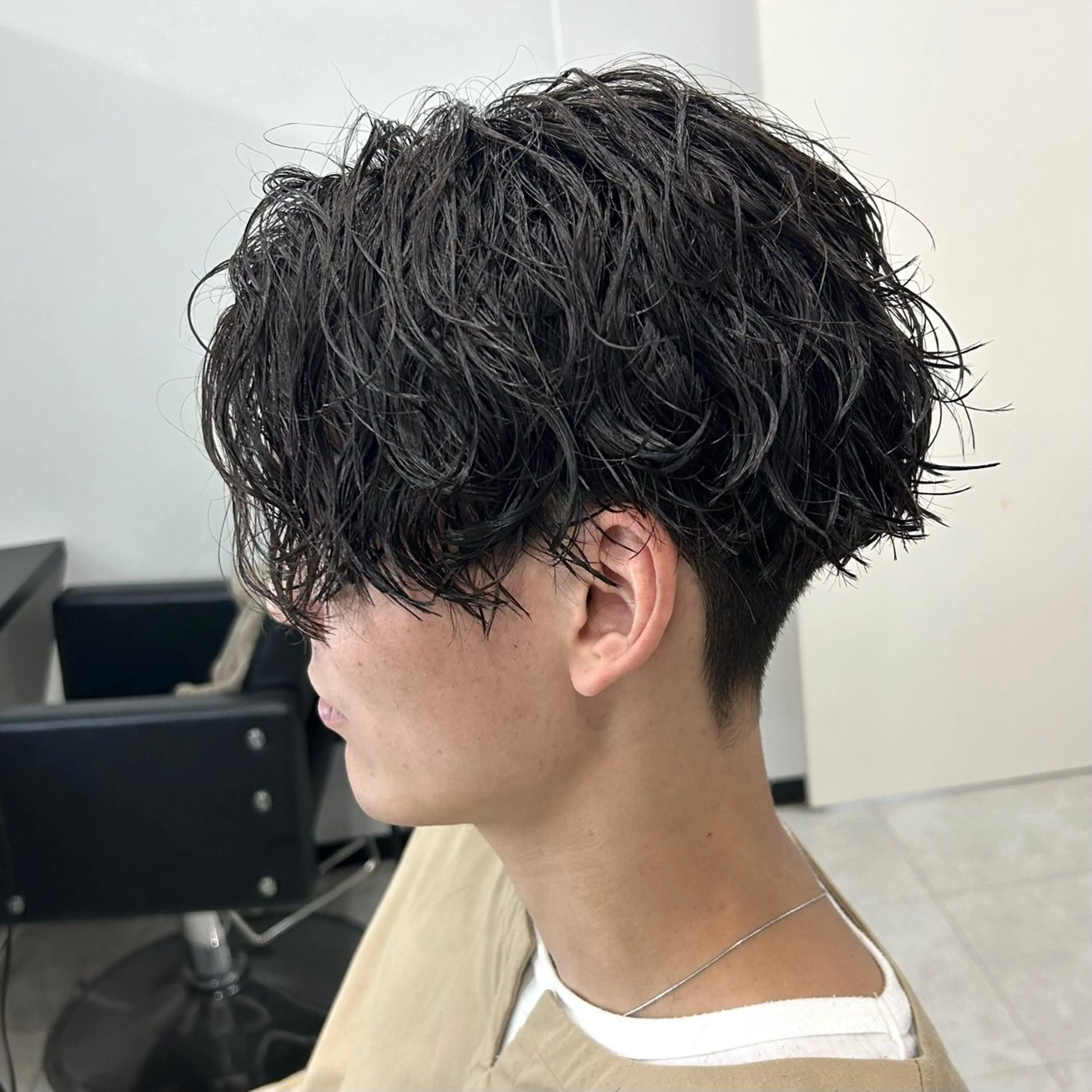 メンズカット+ツイストスパイラルパーマ¥15,000→¥12,100の写真