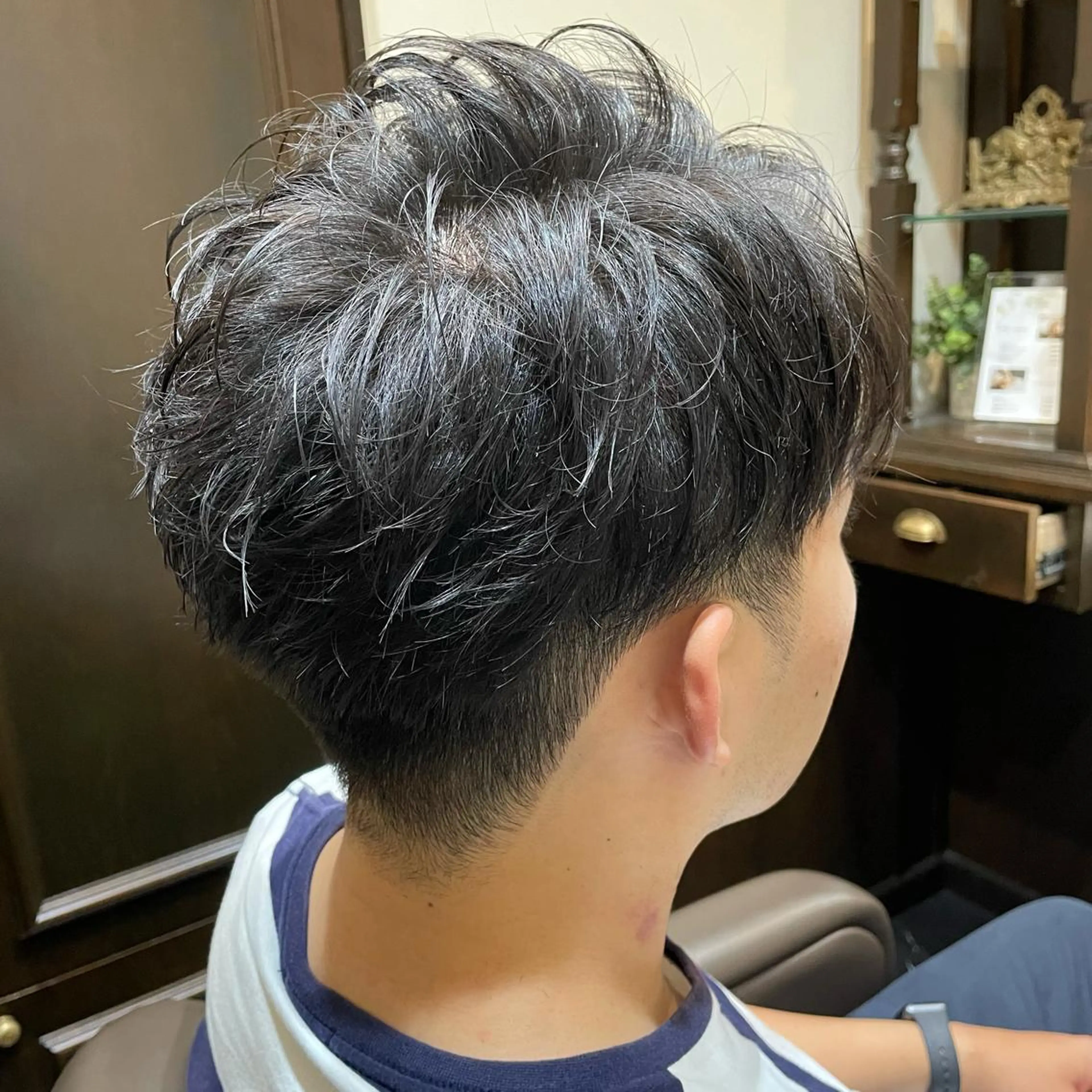 ショート メンズ premium barber表参道店所属・新田 梨乃のヘアスタイル