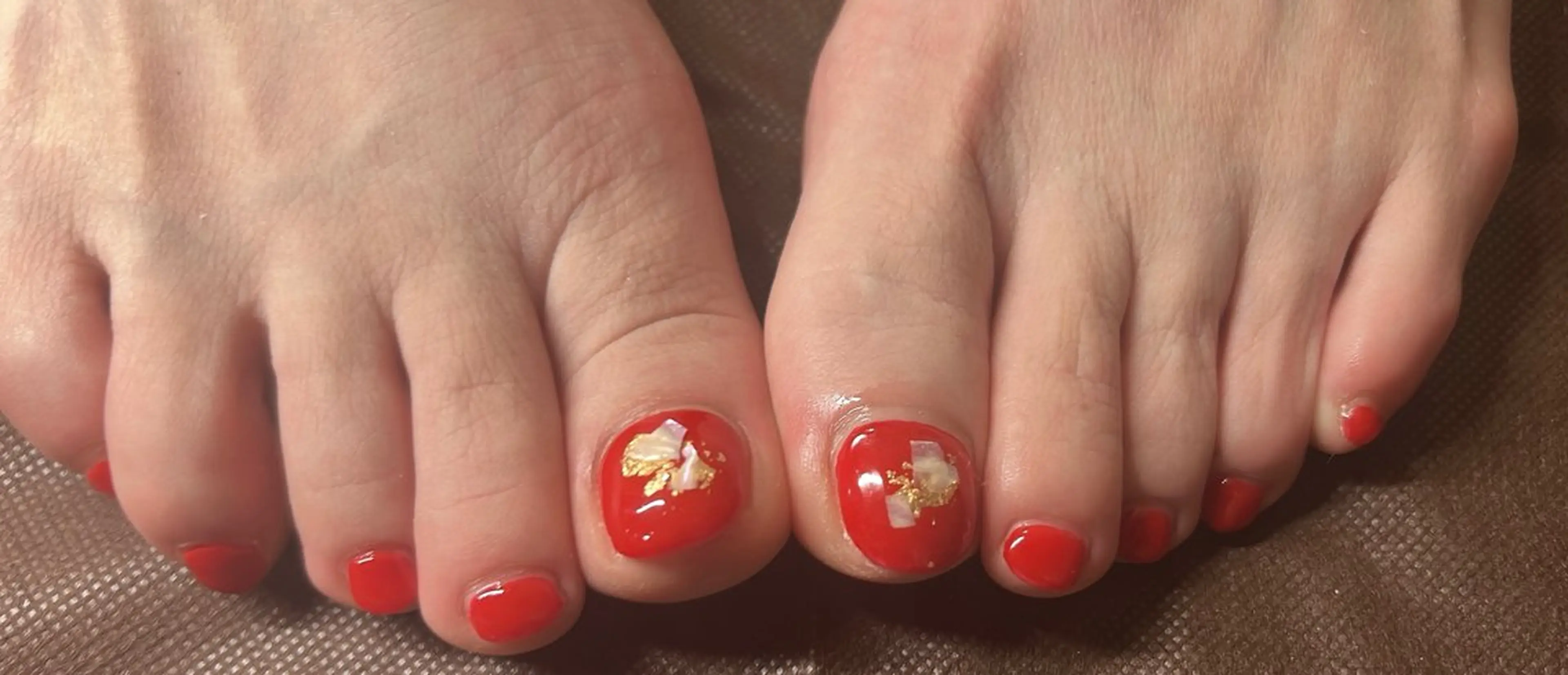 フットワンカラー   パーツ6粒無料　フットバス付き　（マグネットネイルもOK）　オフ込みの写真