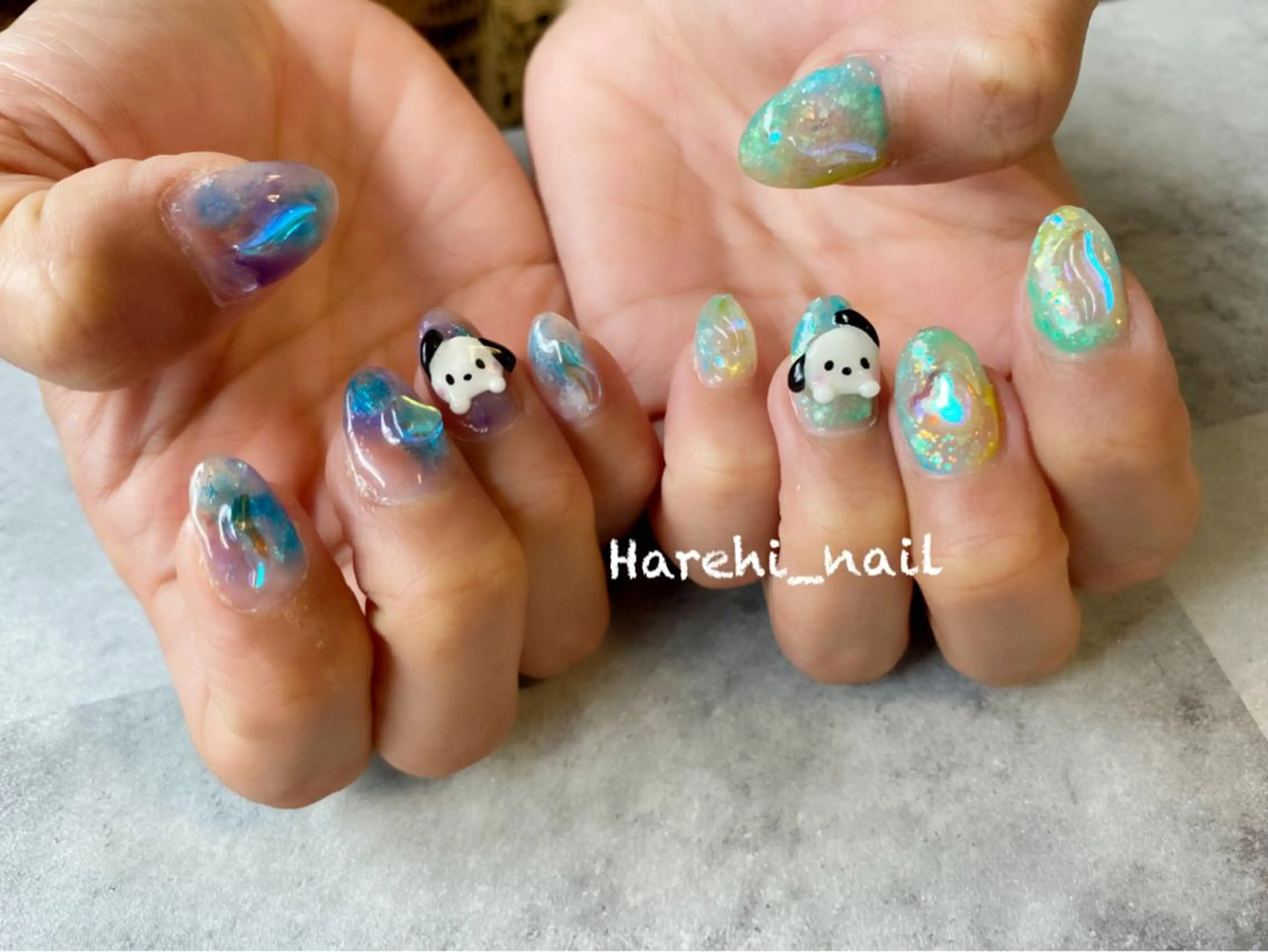 ネイル ハンドネイル Harehi_ nailのネイルデザイン