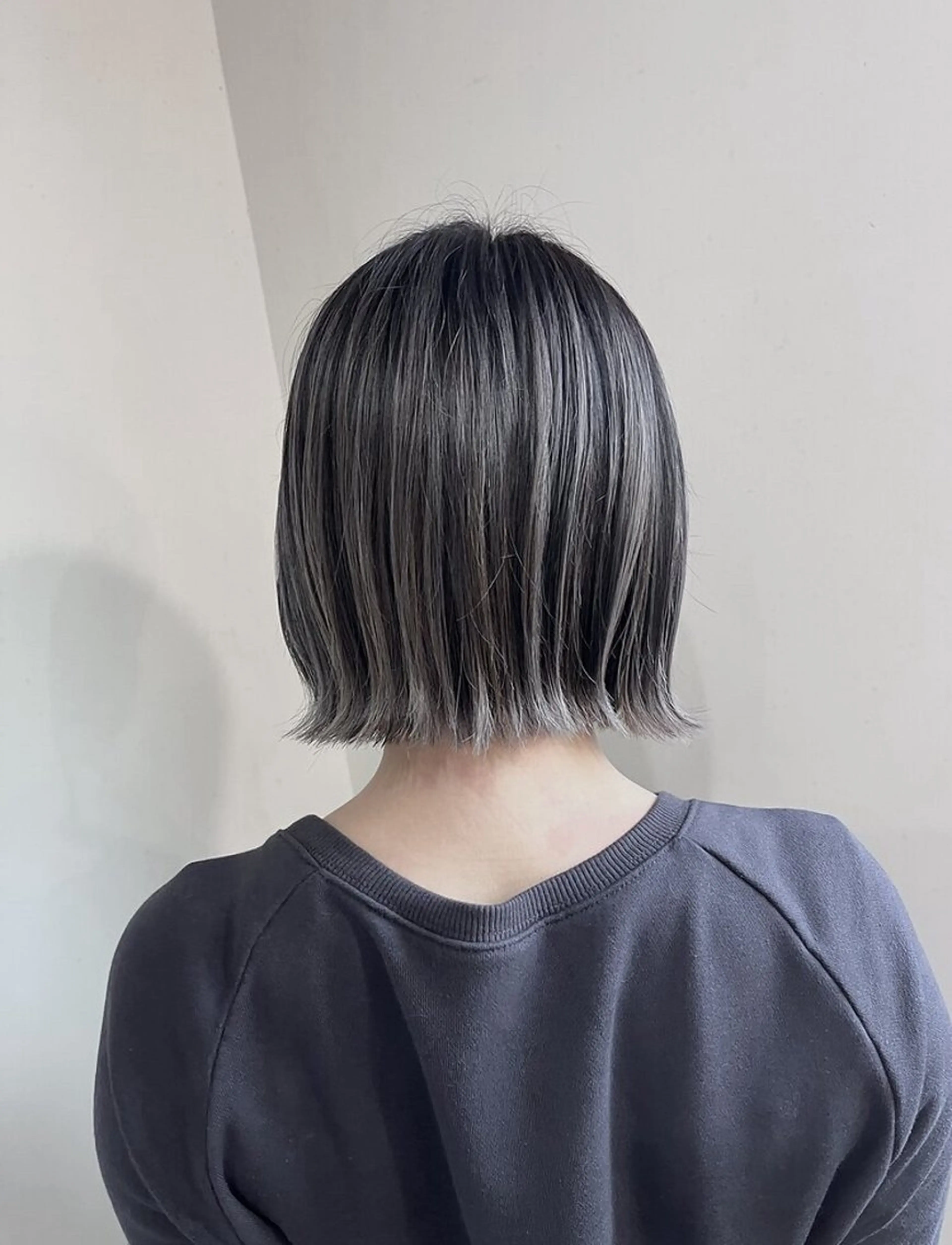 ミディアム ハイライトカラー メンズカット/杉山誠のヘアスタイル