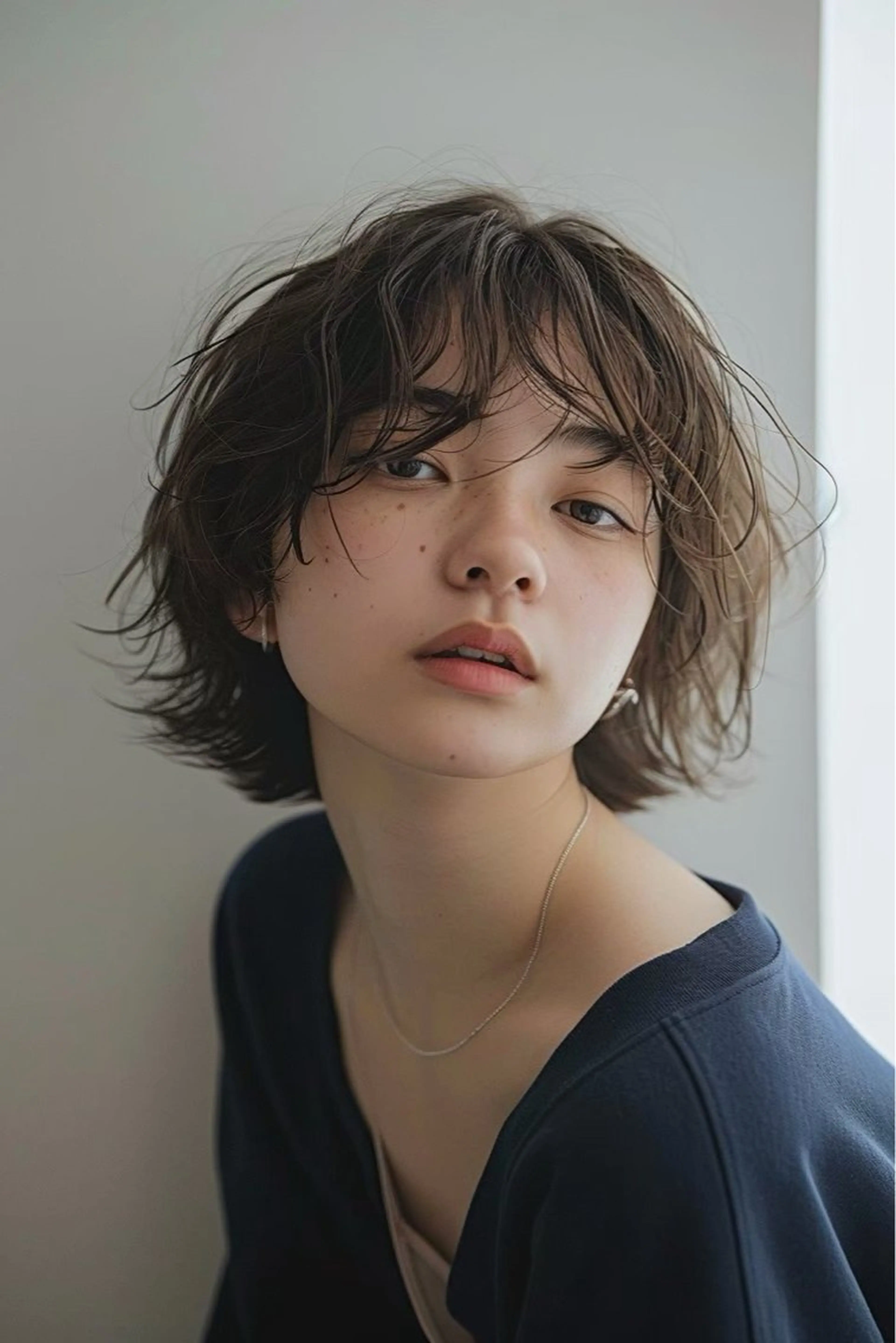 ショート カラー lana hair 新宿/髪質改善/韓国のヘアスタイル