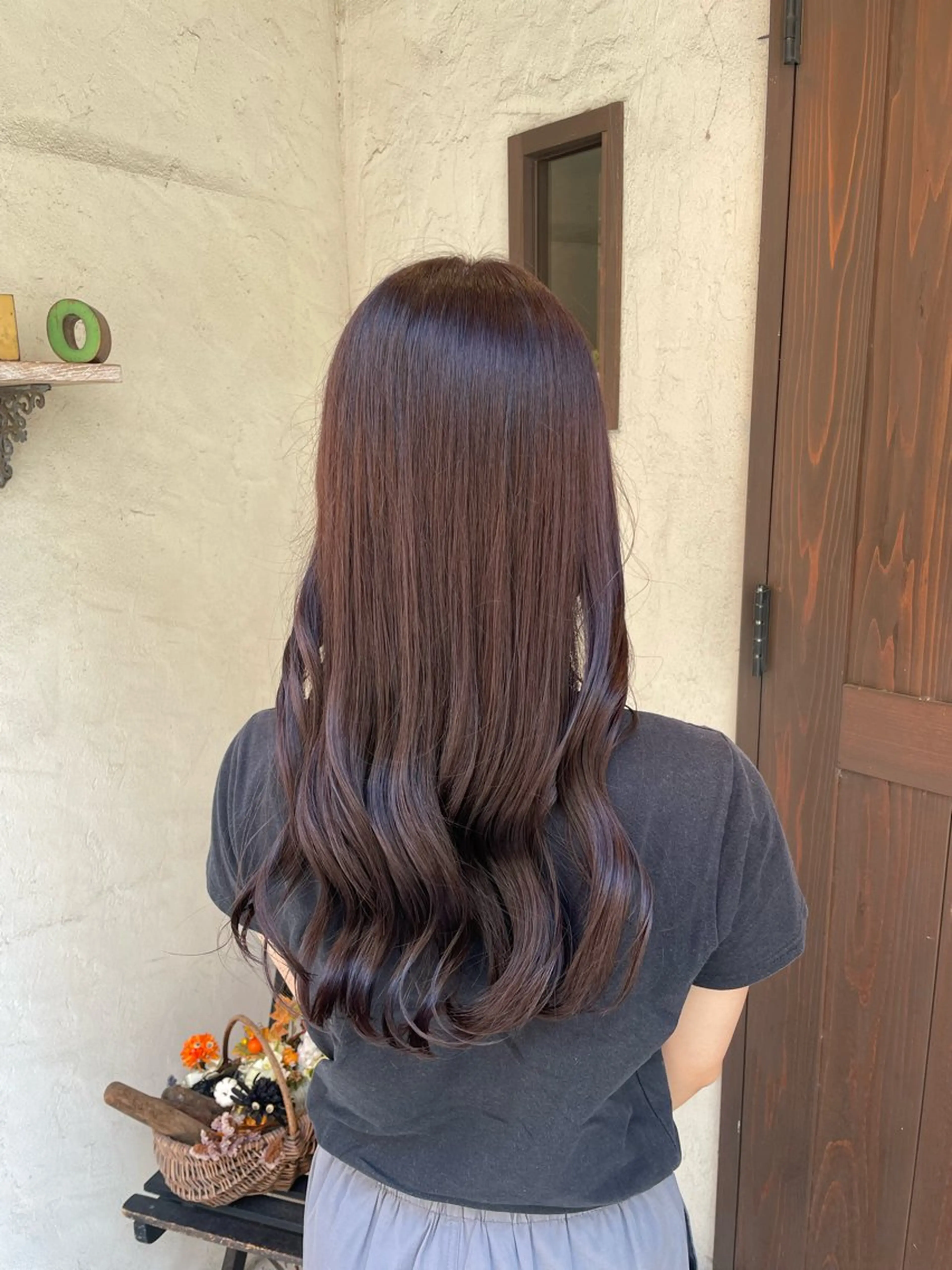 ロング 大庭 萌瑚のヘアスタイル