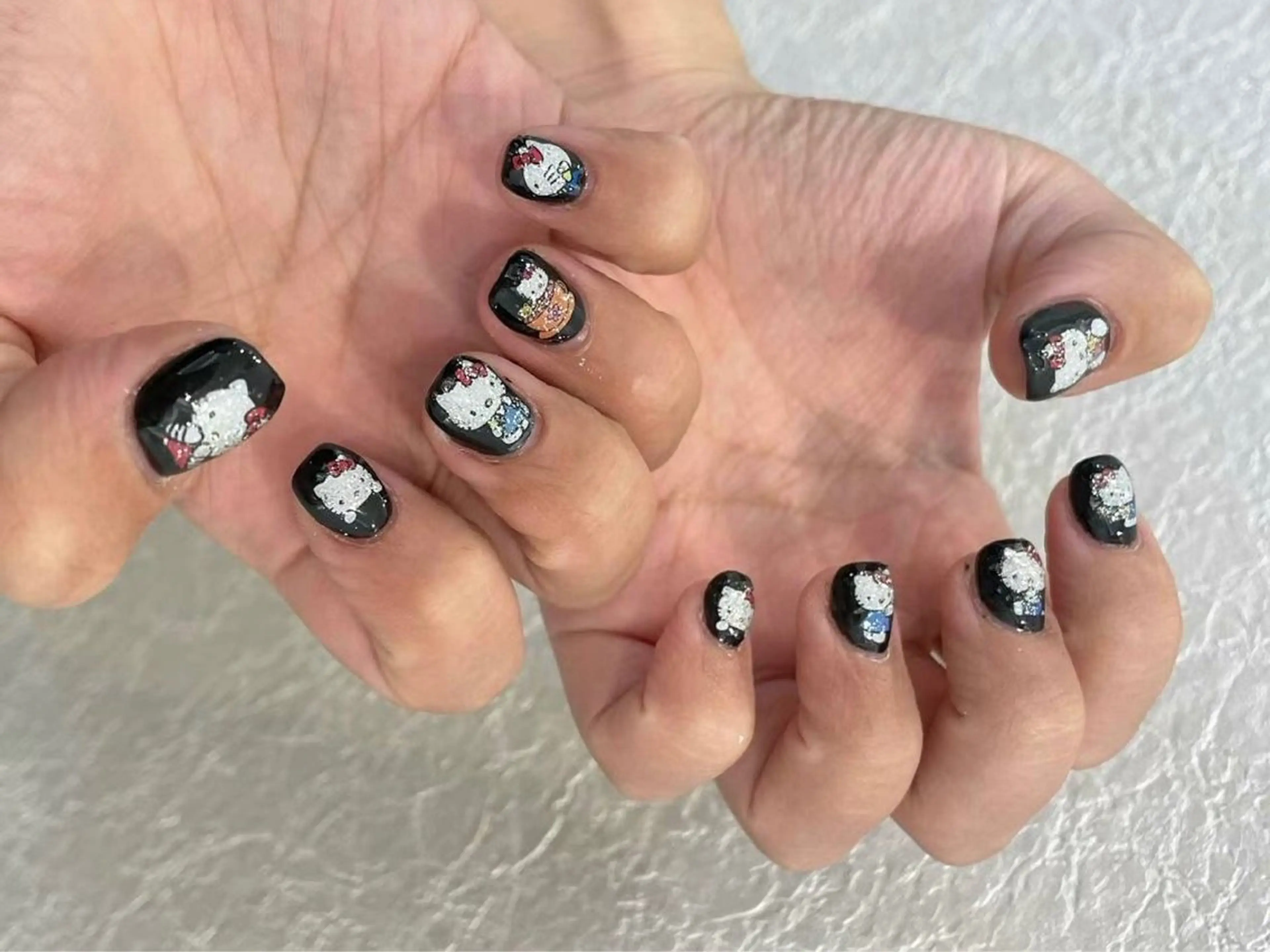 ネイル アートネイル フラワーネイル フットネイル ジェルネイル マグネットネイル Babarla　Nail　Salon所属・babarla Nailのネイルデザイン