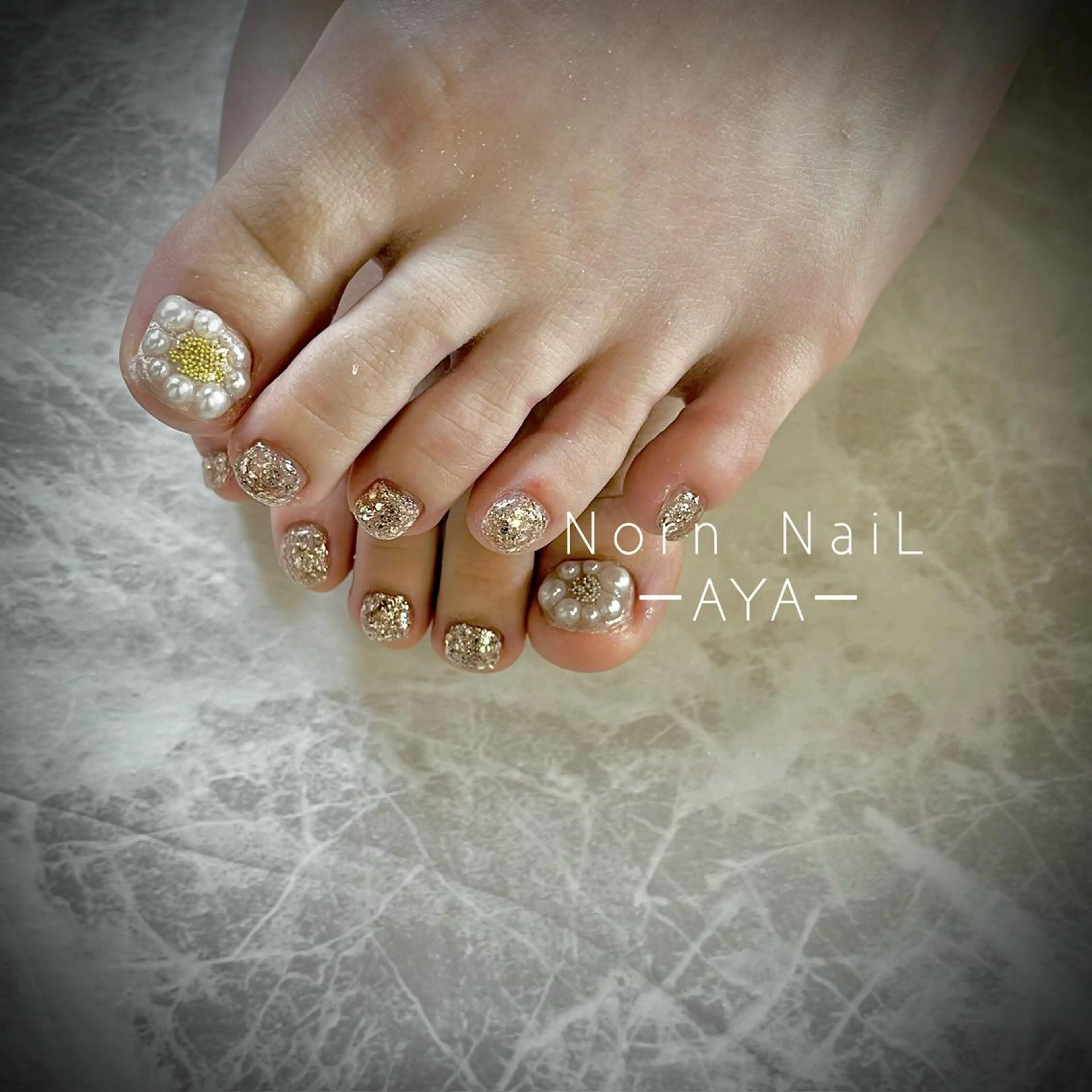 ネイル フットネイル U Ayaのネイルデザイン