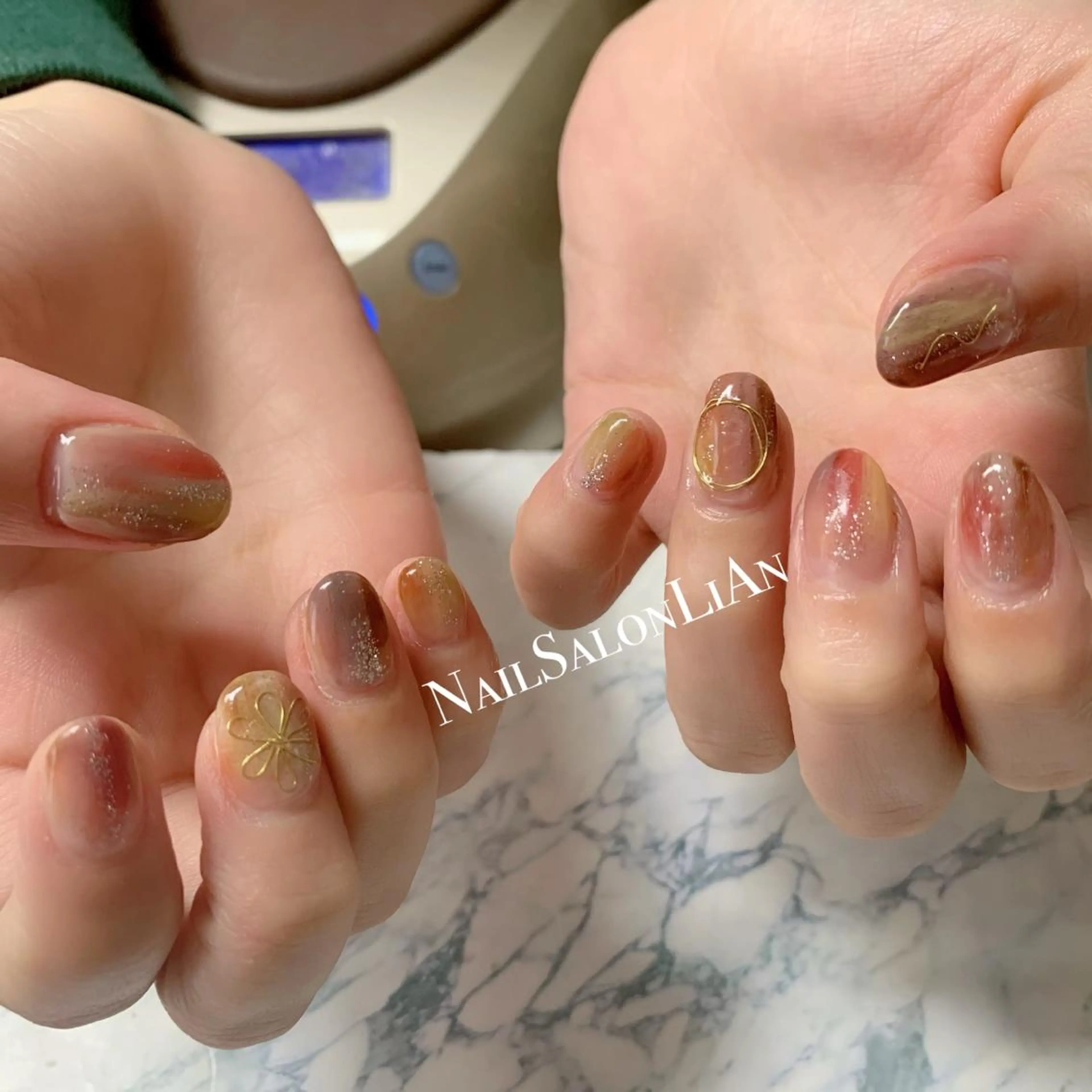 ネイル ハンドネイル NailSalon LiAnのネイルデザイン