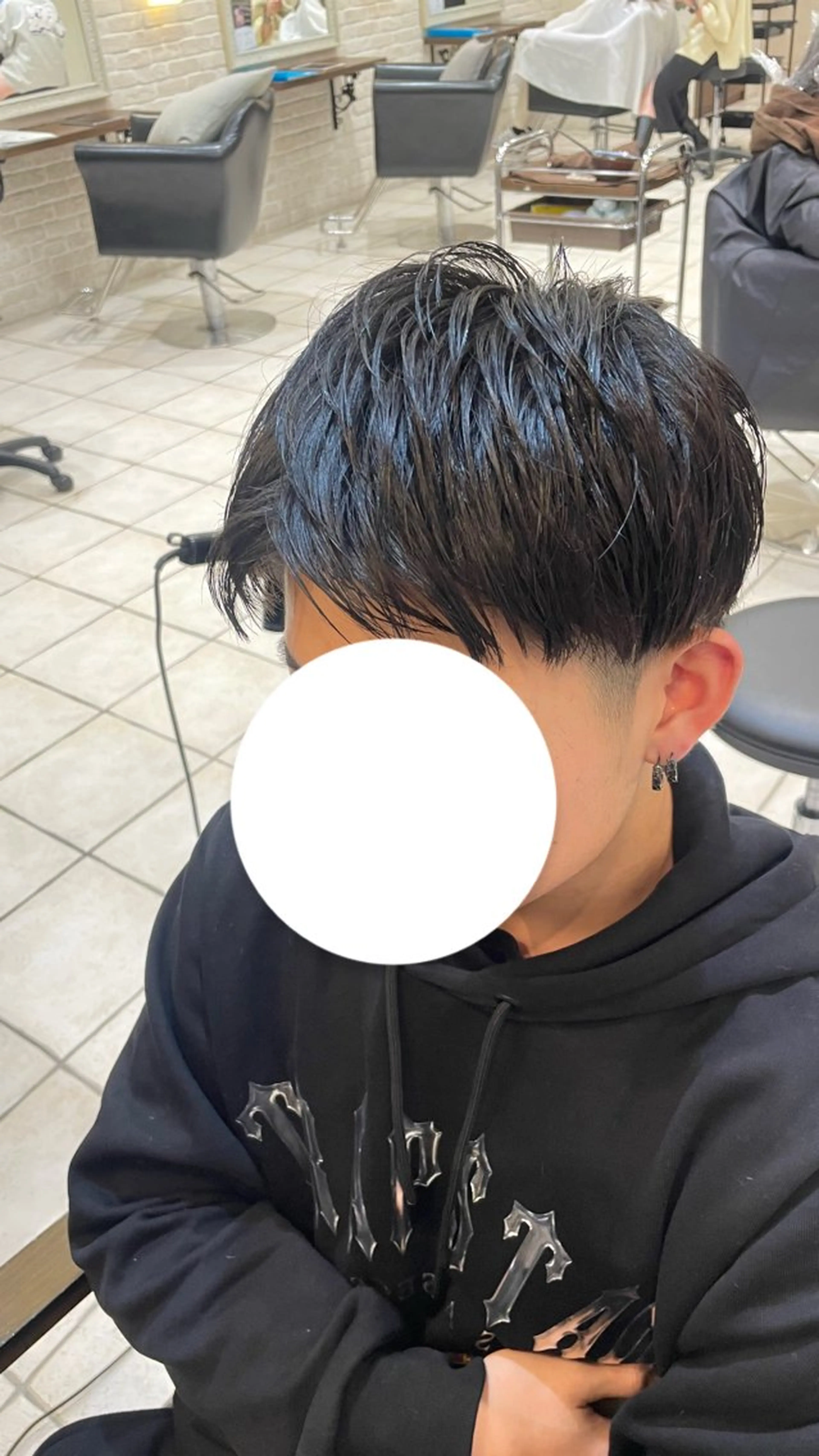 メンズ 🩵RIKO🩵 透明感カラー🫧のヘアスタイル