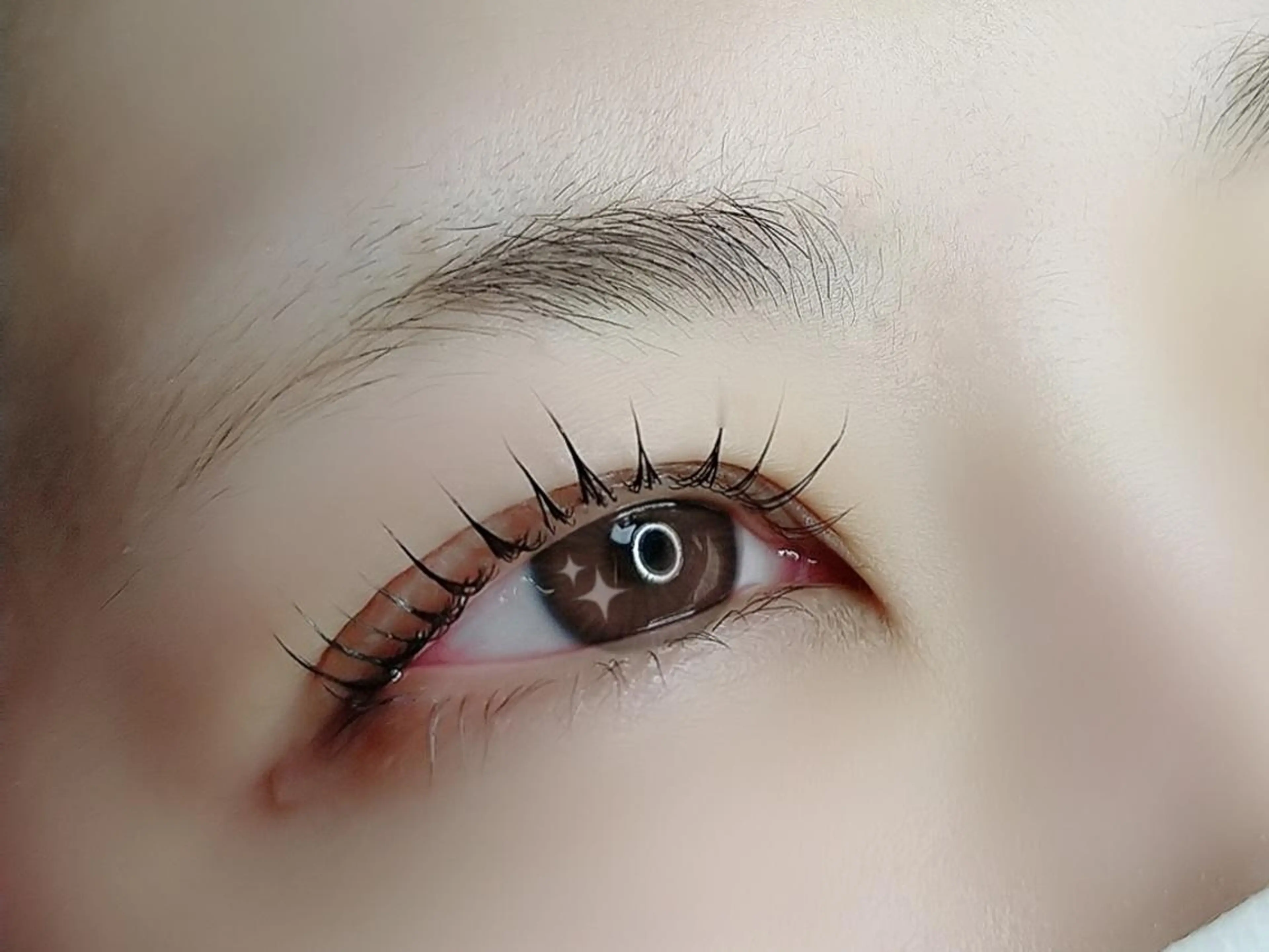 マツエク・マツパ 束感まつ毛 パリジェンヌラッシュリフト まつげパーマ 下まつげエクステ マツパ 🍒♡RiRi  Lash ♡🍒のマツエク・マツパデザイン