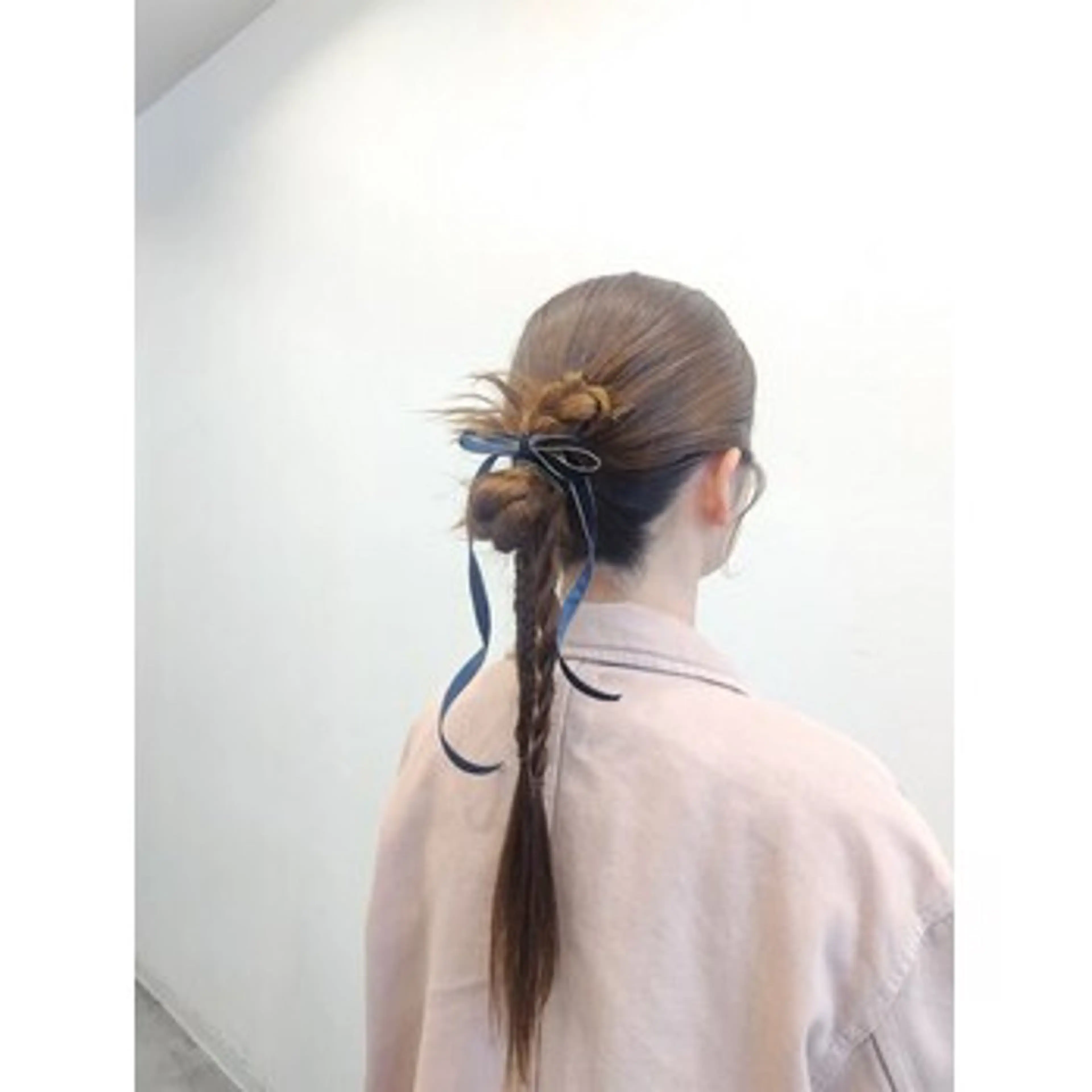 ロング 韓国風ヘア LUXbe博多バスターミナル店所属・澤田 あきのヘアスタイル