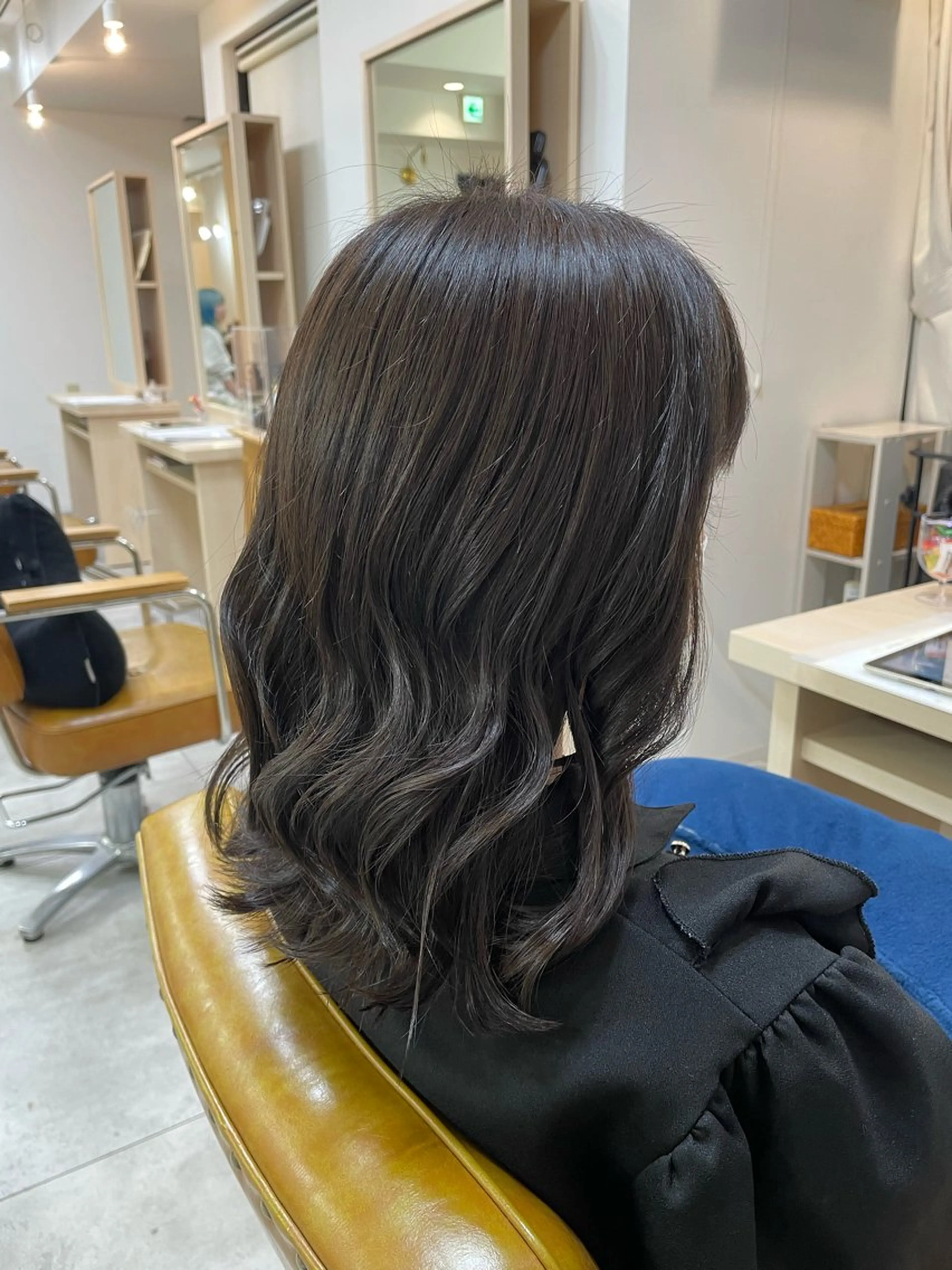 カラー ブラウンカラー カット ヘアカラー メンズモデル/金山・ 栄美容院/田口流名のヘアスタイル