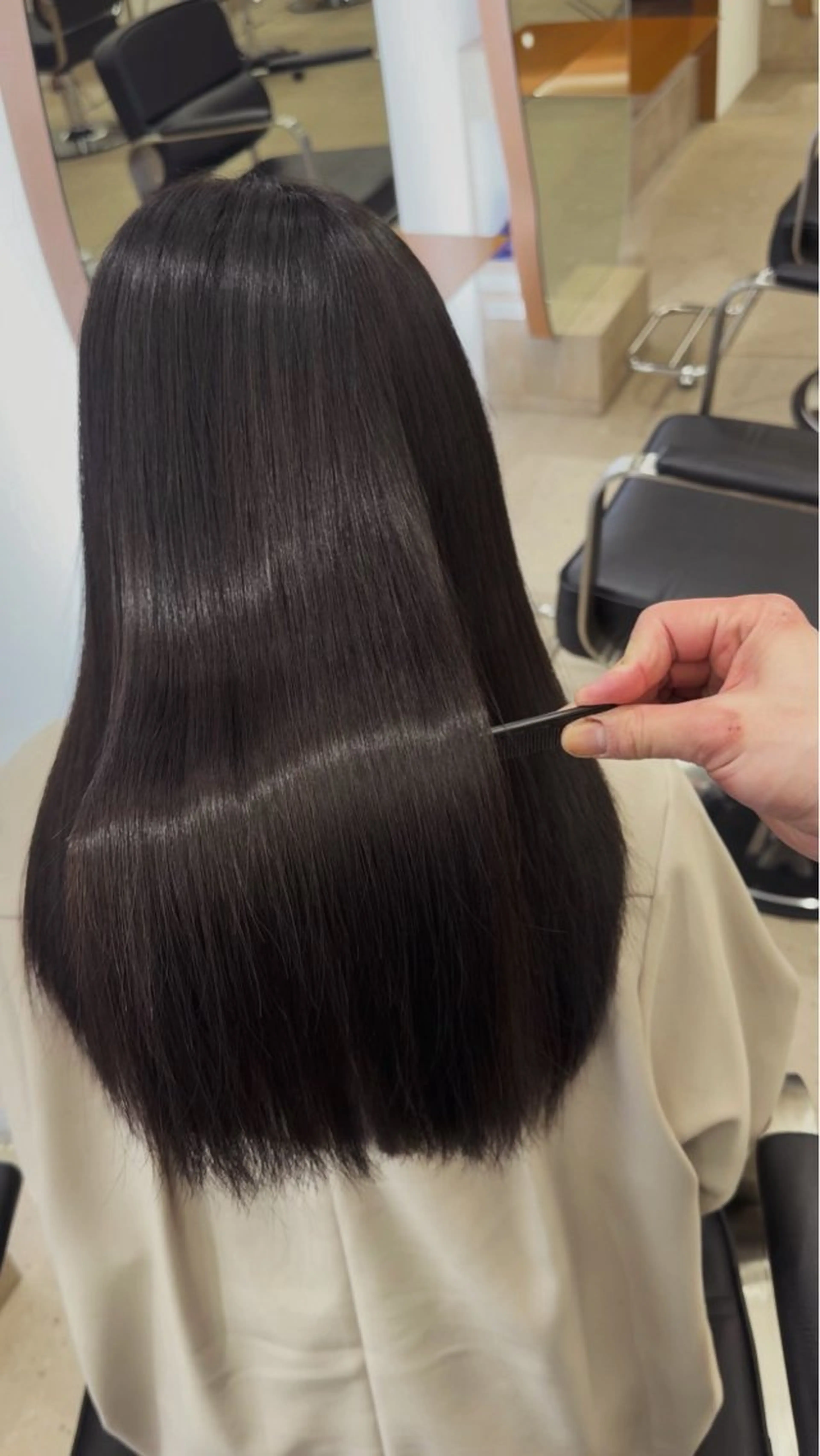 縮毛矯正 Bonheur大阪所属・茶屋町/『極艶✨️』 美髪矯正💎松本光汰のヘアスタイル