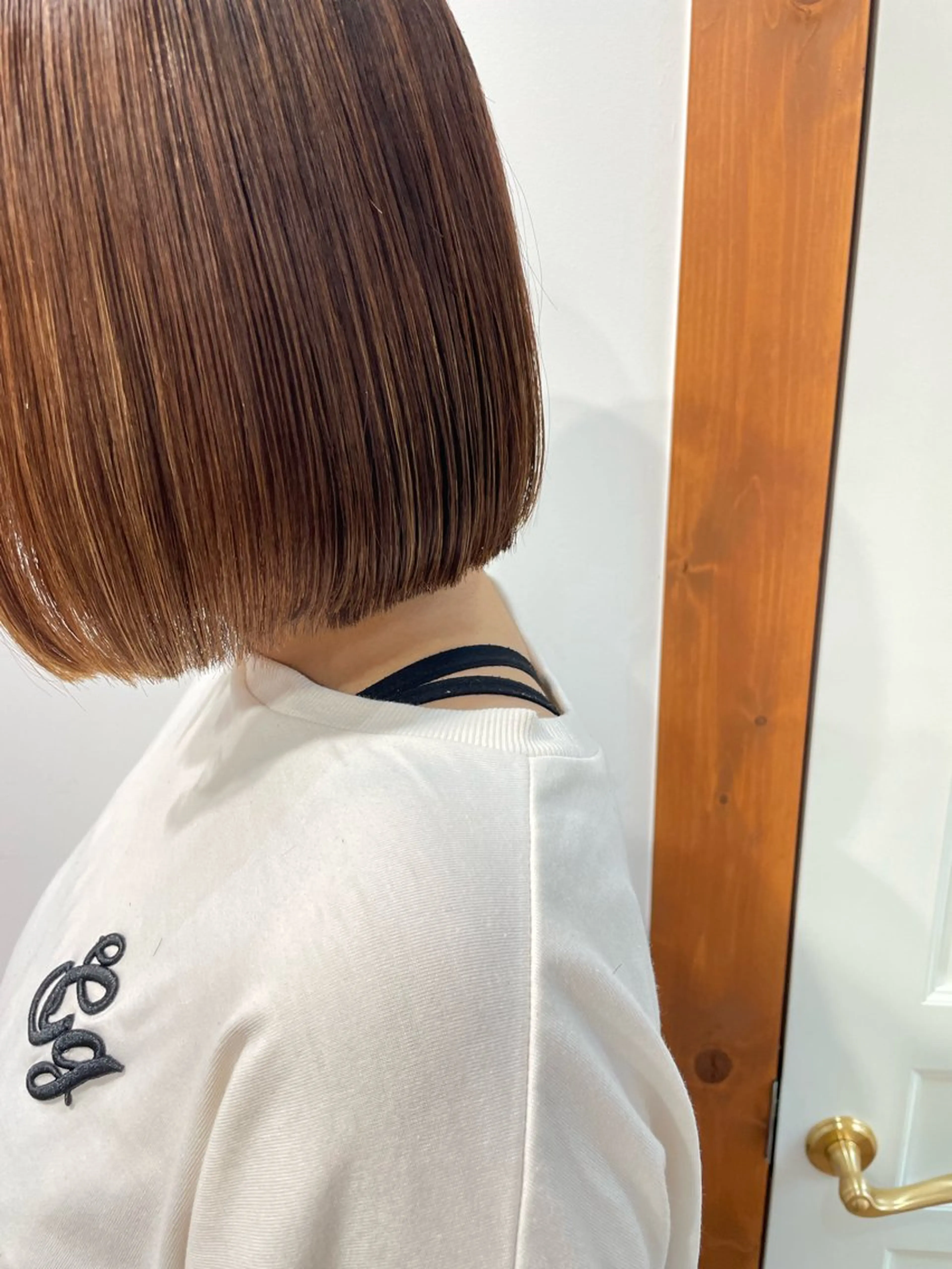 ミディアム ボブ 金森 有希のヘアスタイル