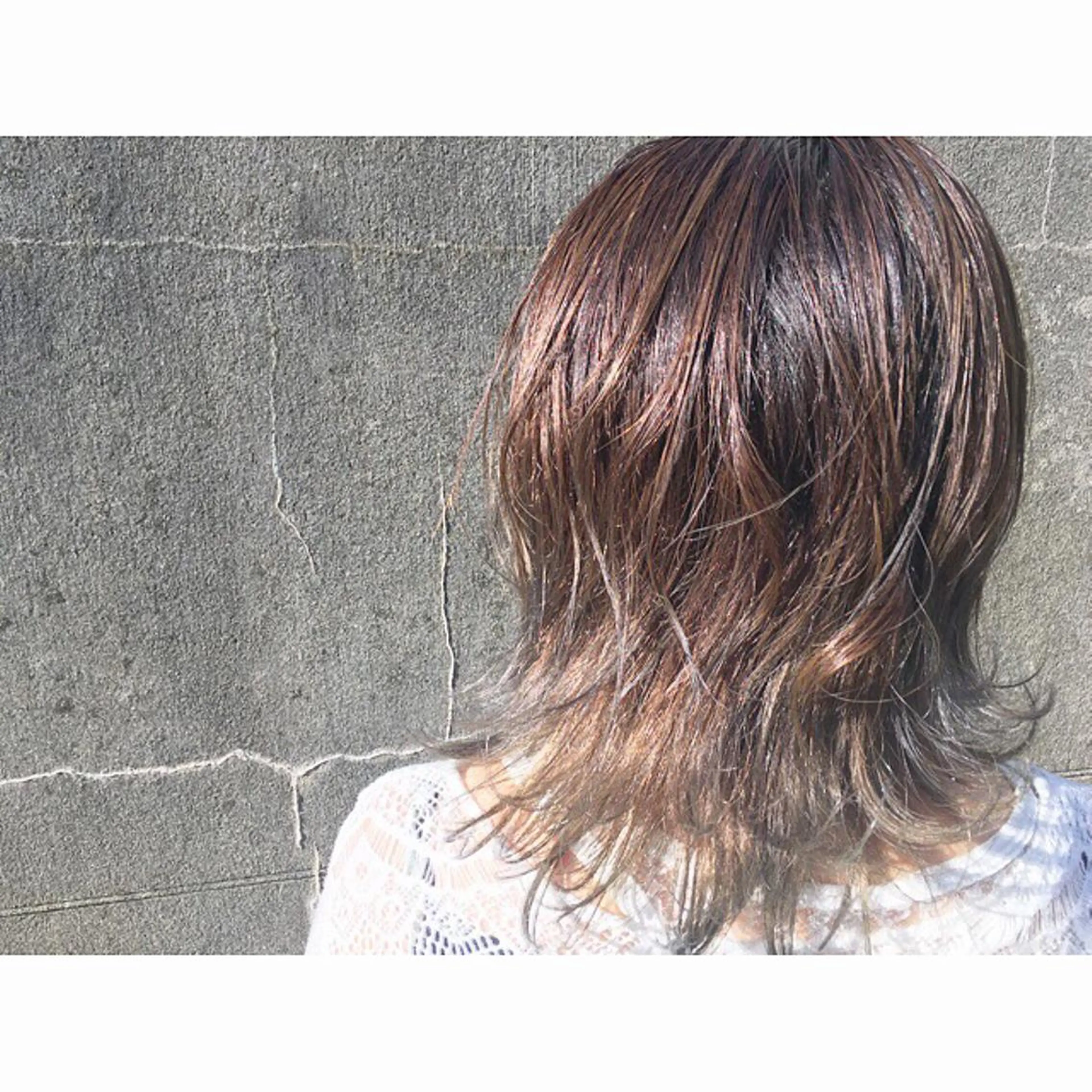 ミディアム カラー YAP！HAIR所属・YAP！HAIR トコツメアヤノのヘアスタイル