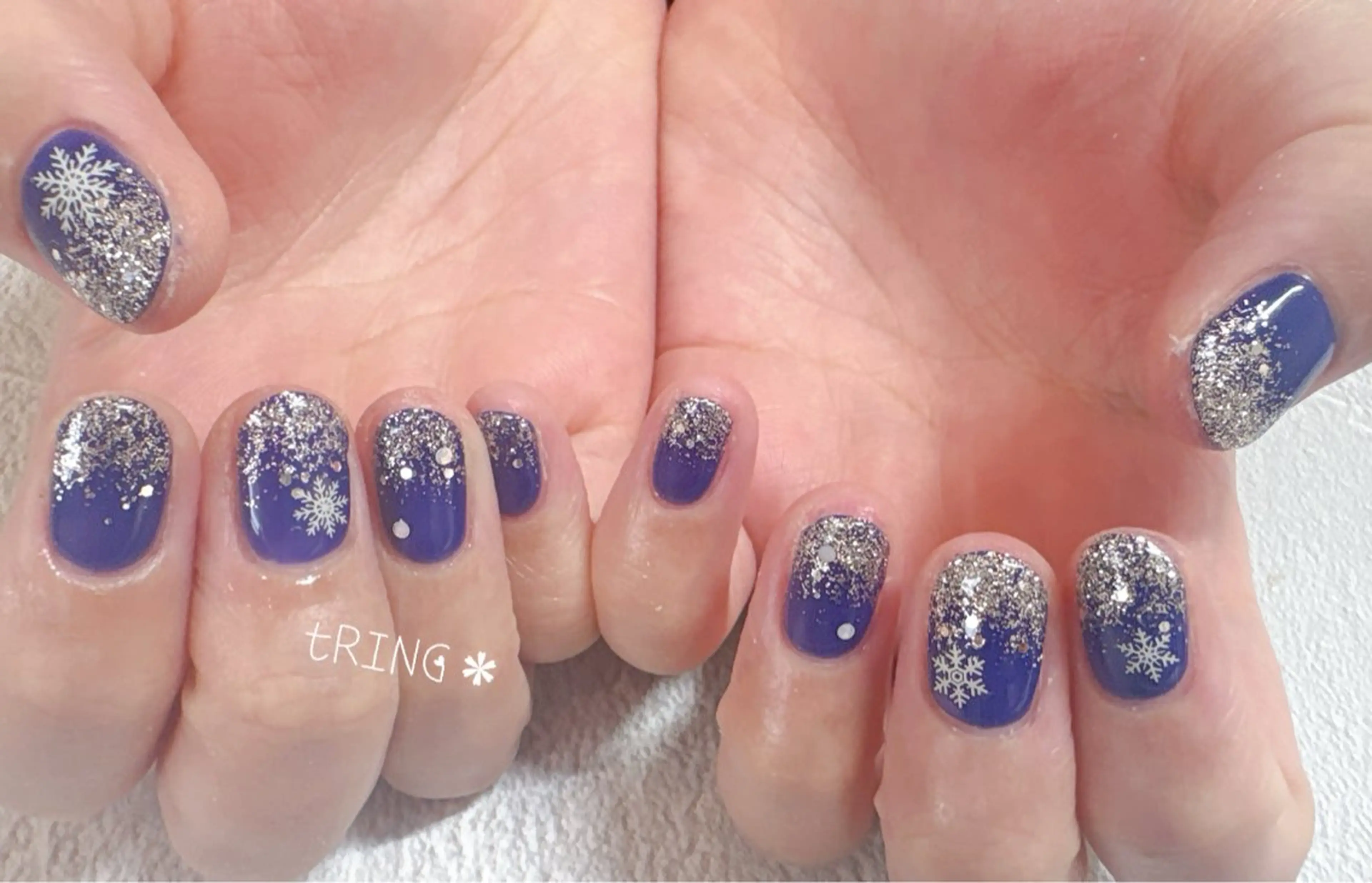 ネイル ハンドネイル tRING＊ しいの木台のネイルデザイン