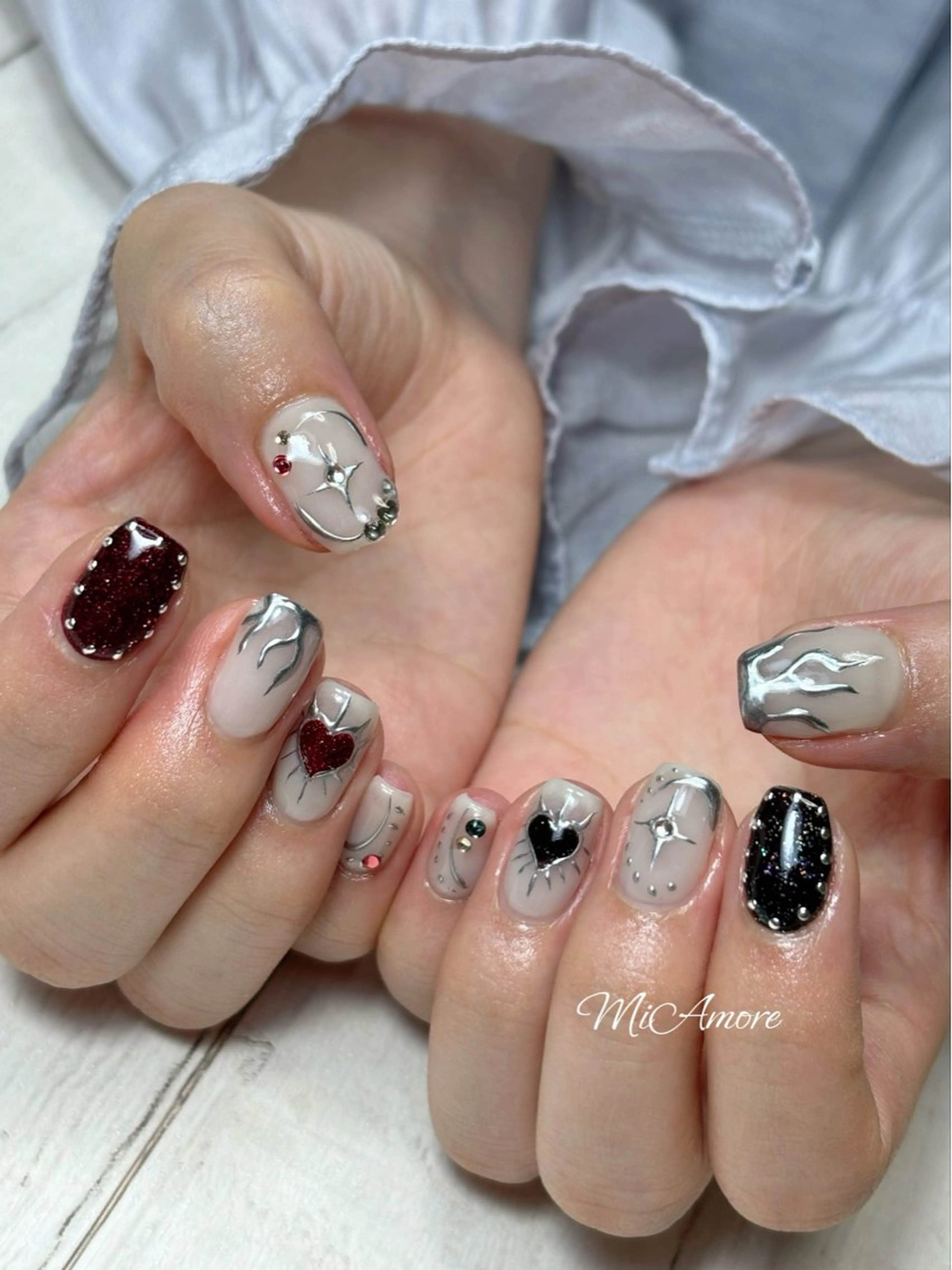 ネイル mi amoreのネイルデザイン
