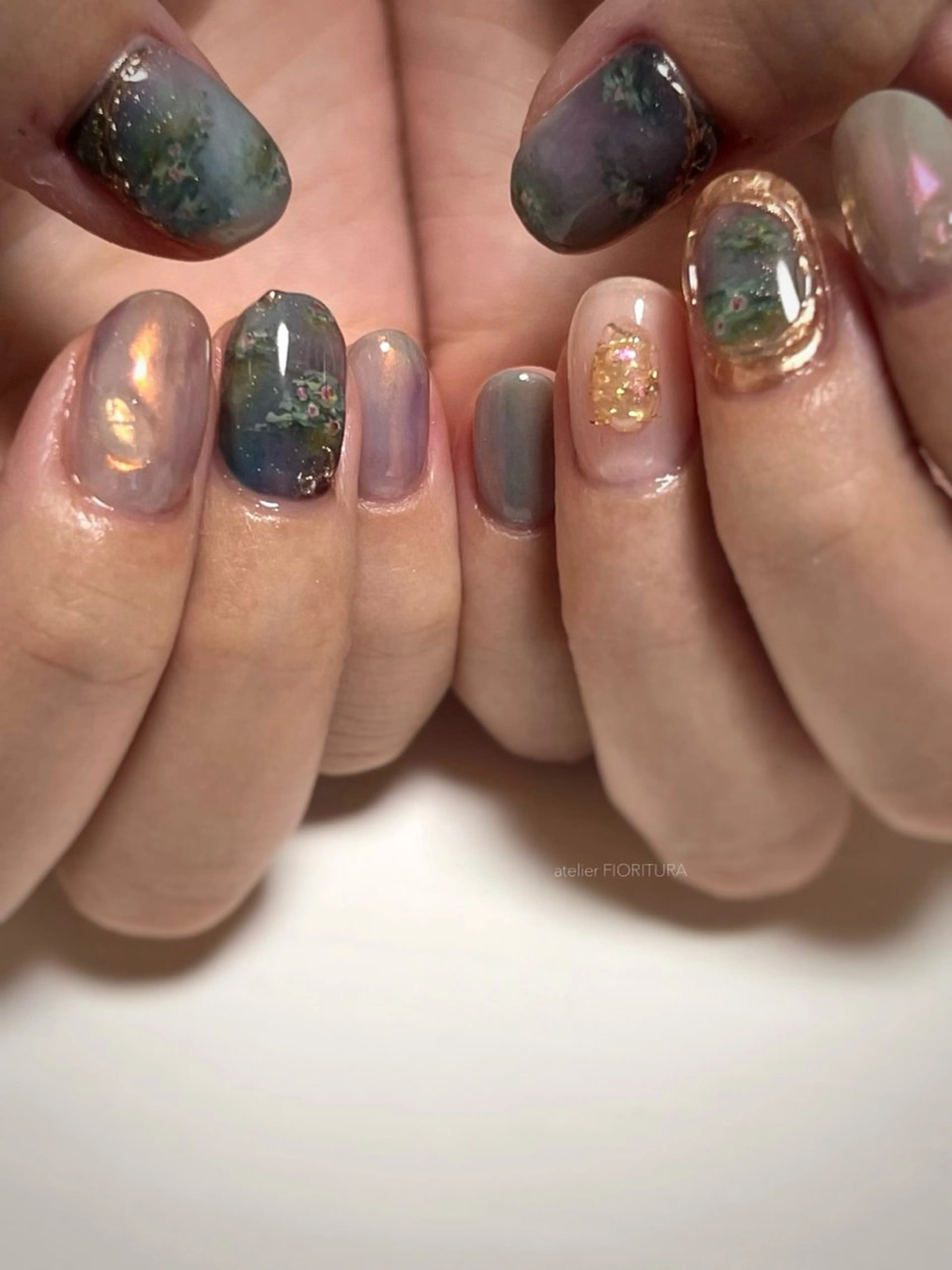 ネイル ハンドネイル FIORITURA Maikoのネイルデザイン