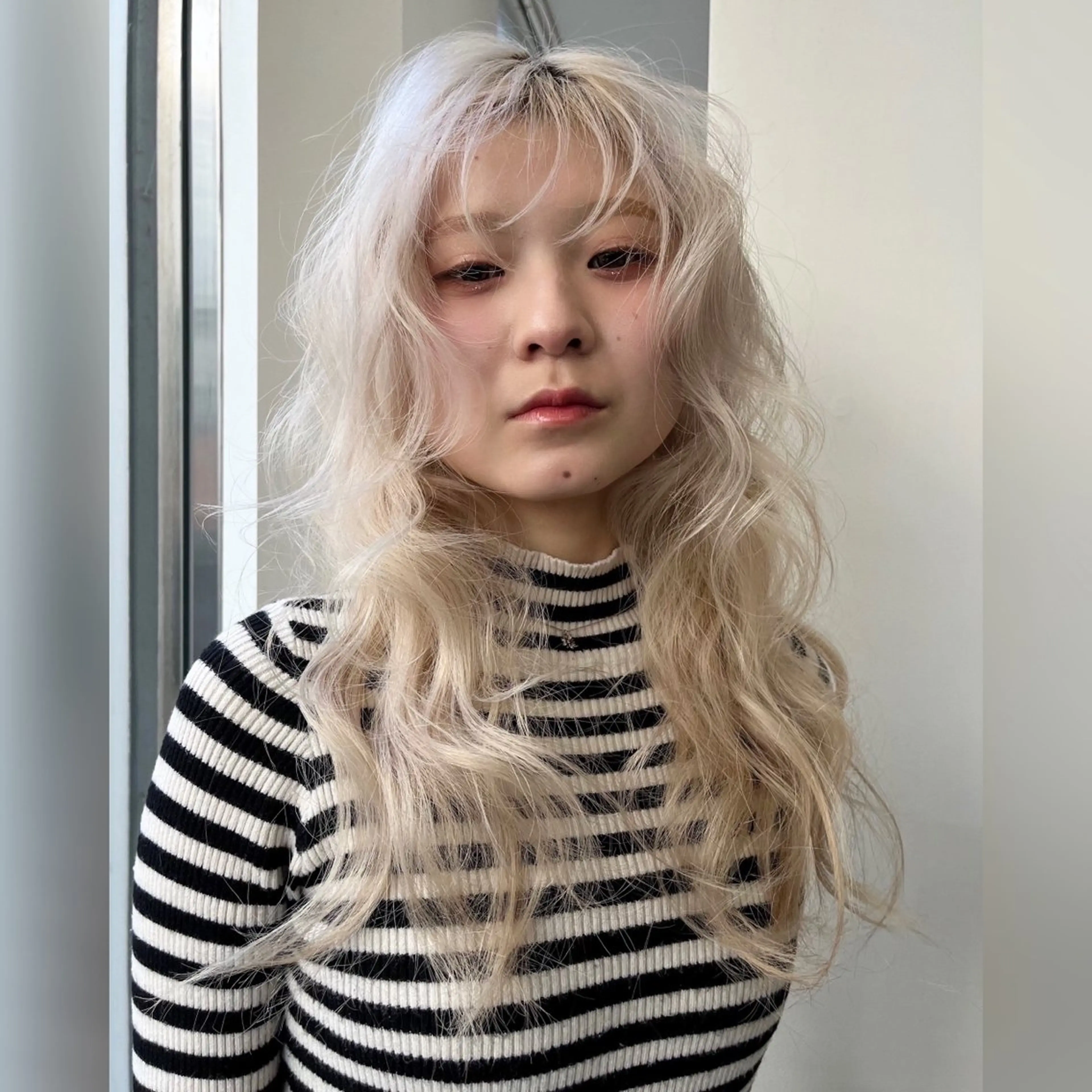 ［ミニモ学割］ダブルカラー［1ブリーチ］＋プレックストリートメントの写真