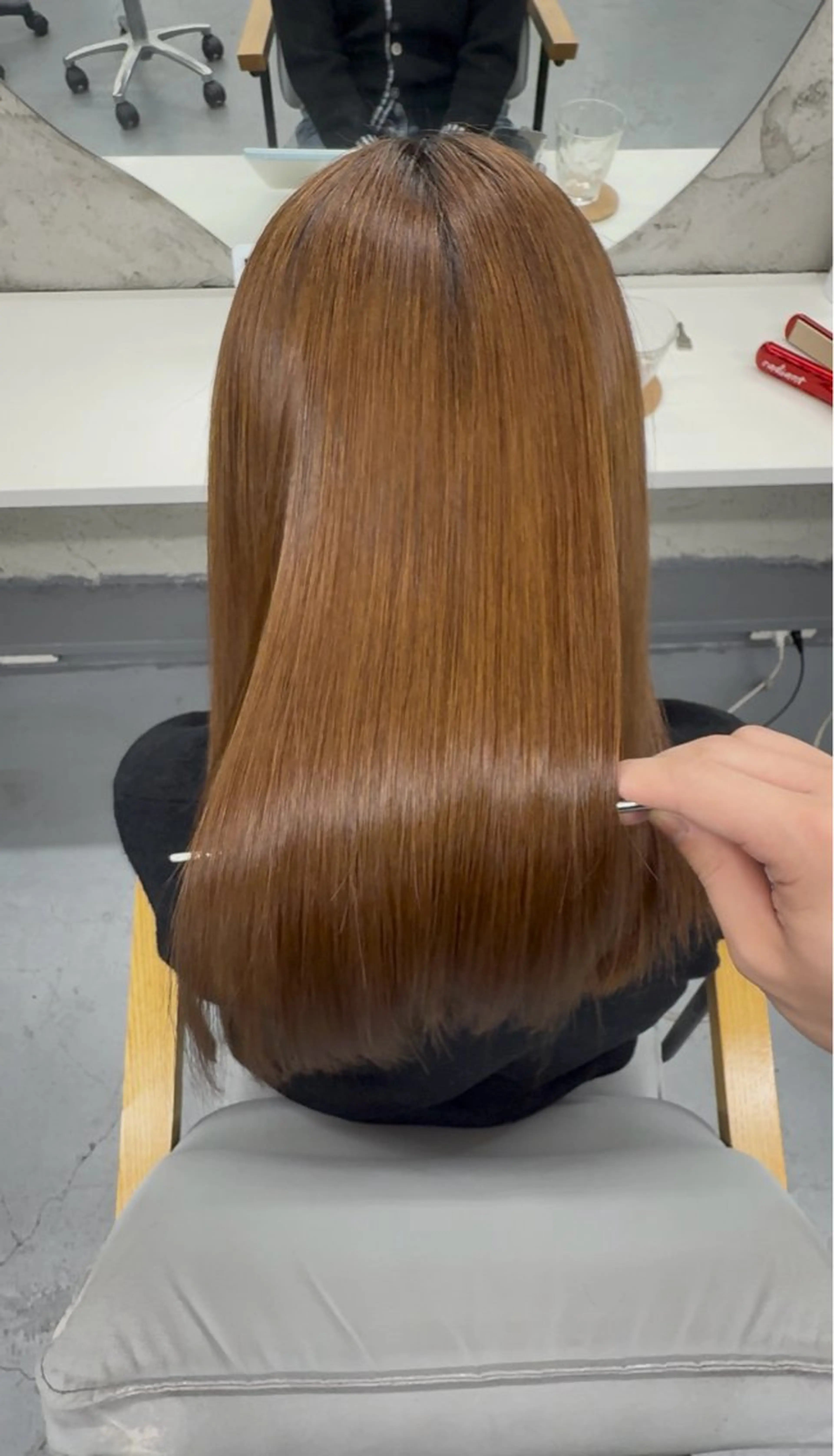 ロング 縮毛矯正 カット 縮毛矯正 【柏】縮毛矯正 髪質改善💫だいちのヘアスタイル