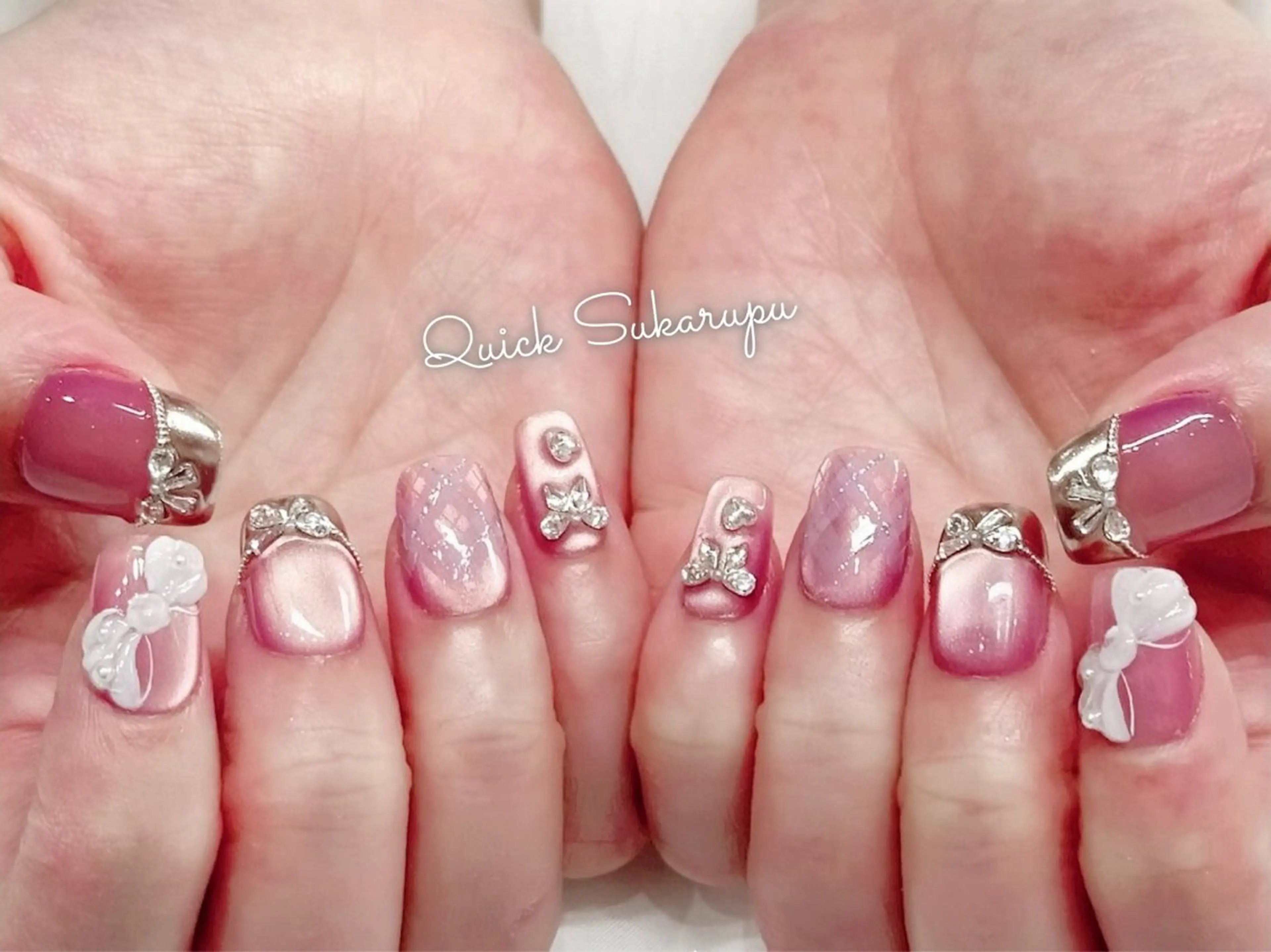 ネイル ハンドネイル Quick Sukarupu新宿のネイルデザイン