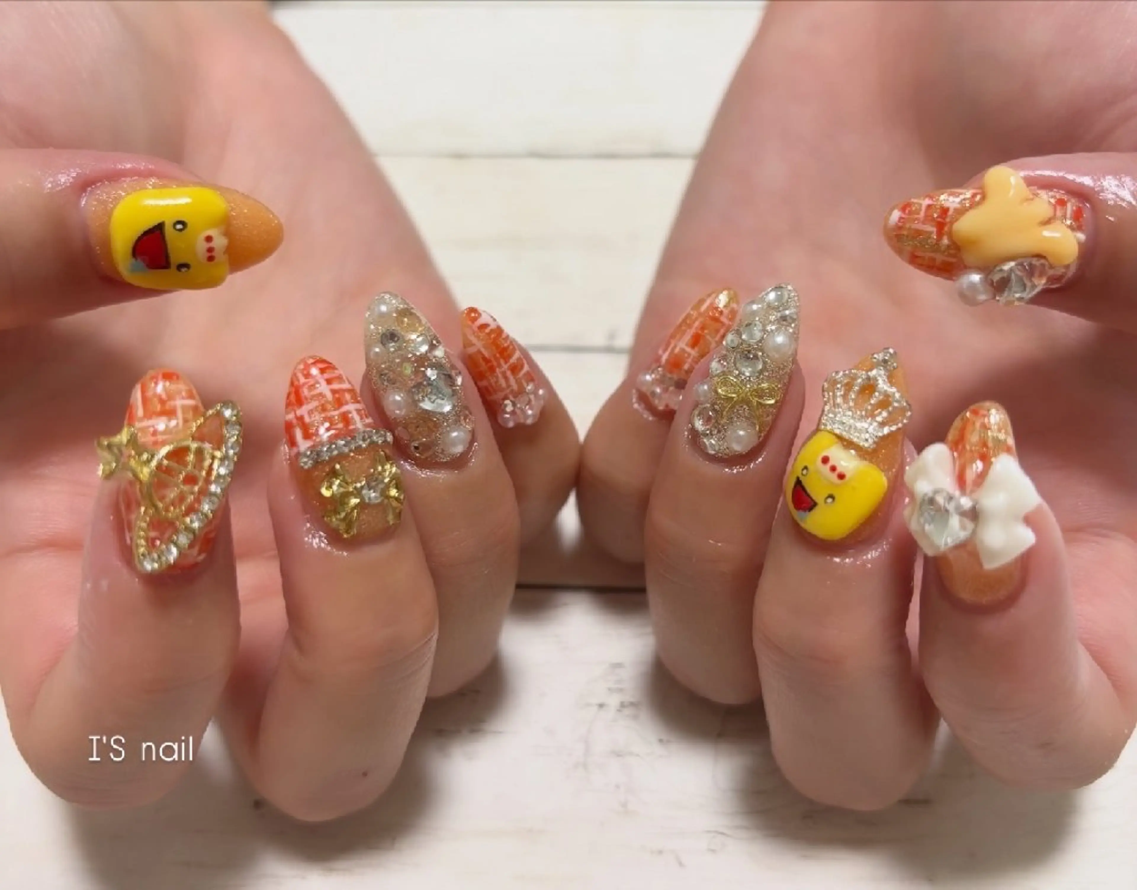 ネイル 持ち込み ハンドネイル I'S nail 佐野のネイルデザイン