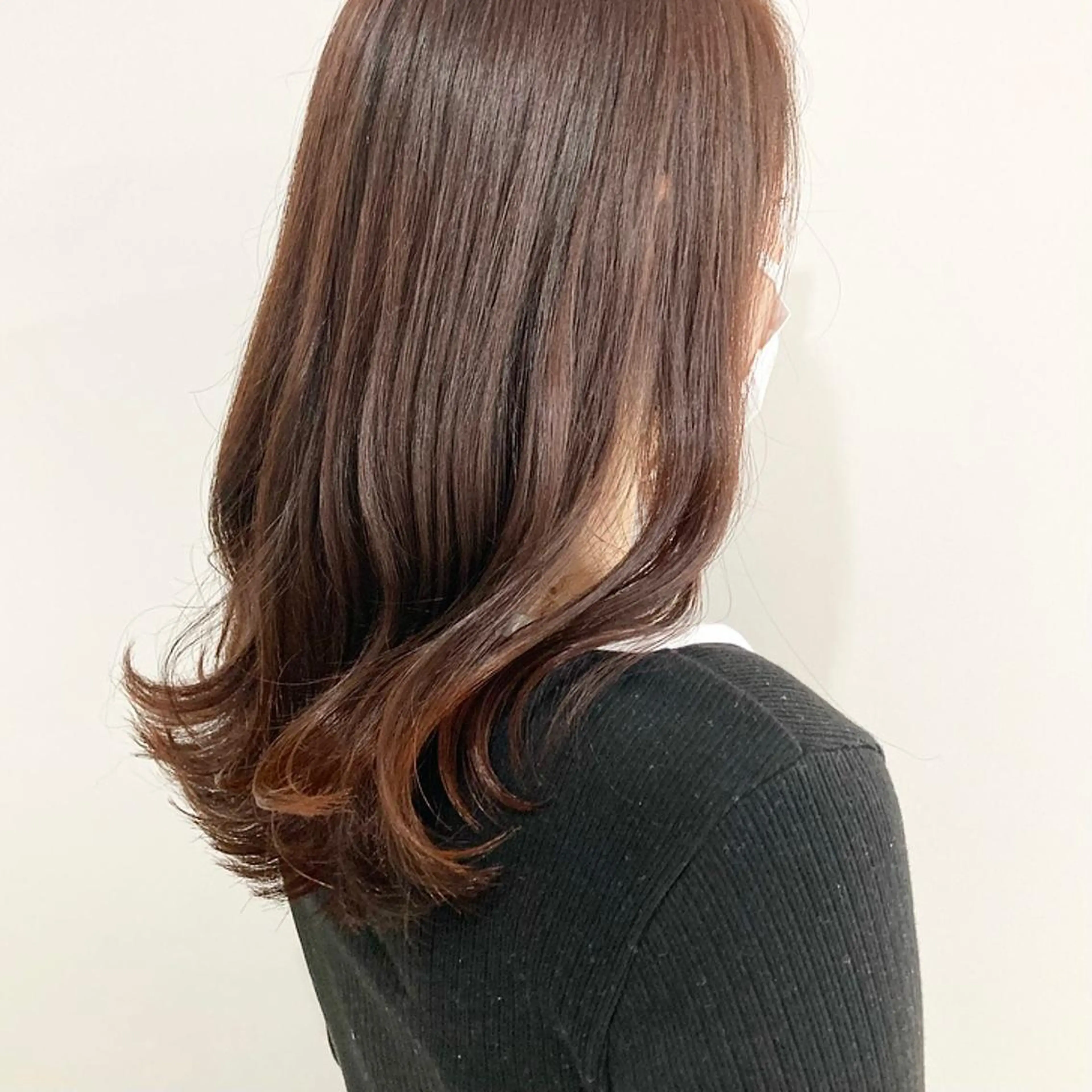 ミディアム カラー お洒落パーマ/ 艶カラー/michiのヘアスタイル