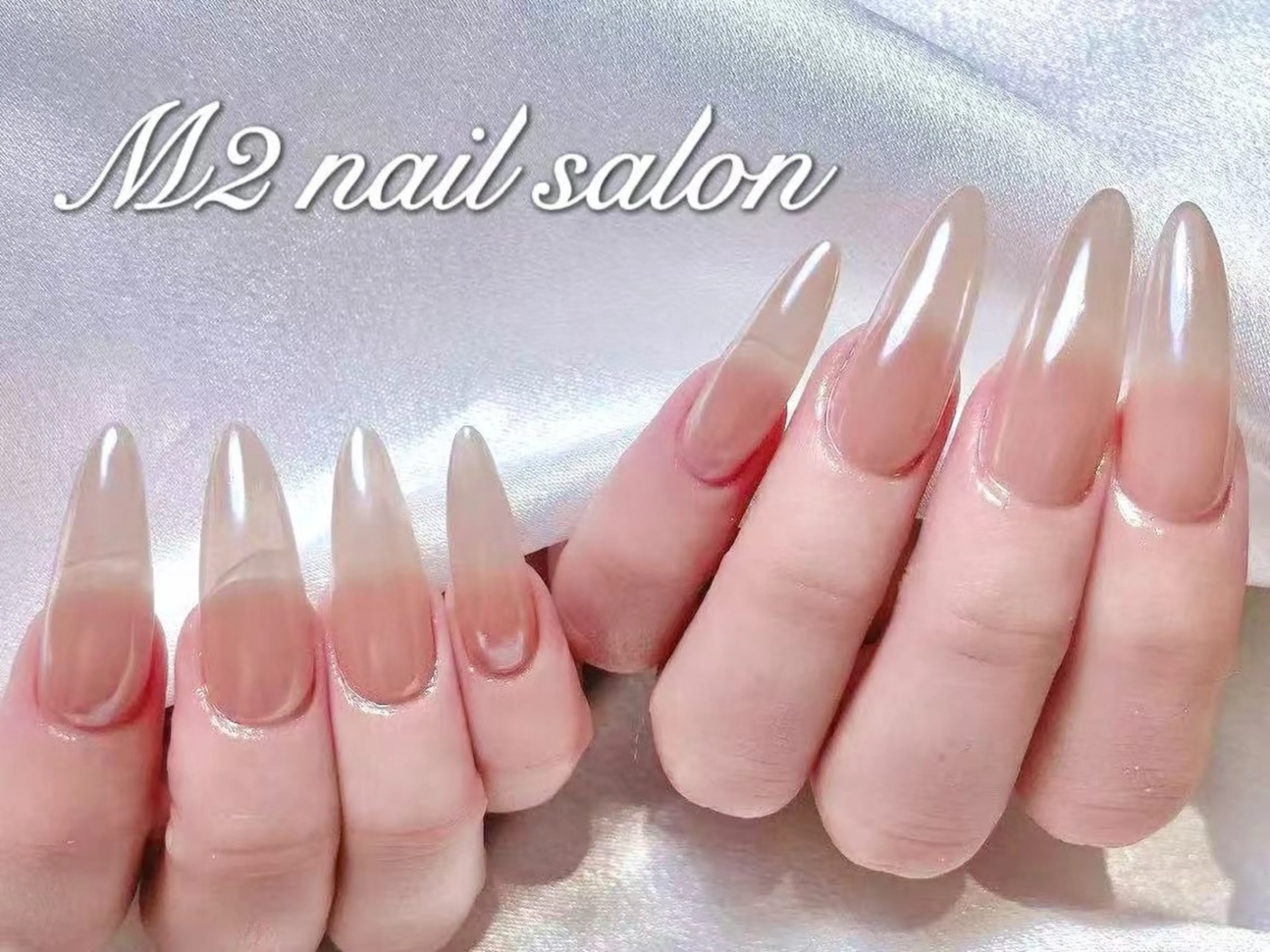 ネイル ハンドネイル 長さだし専門店 M2　rikaのネイルデザイン