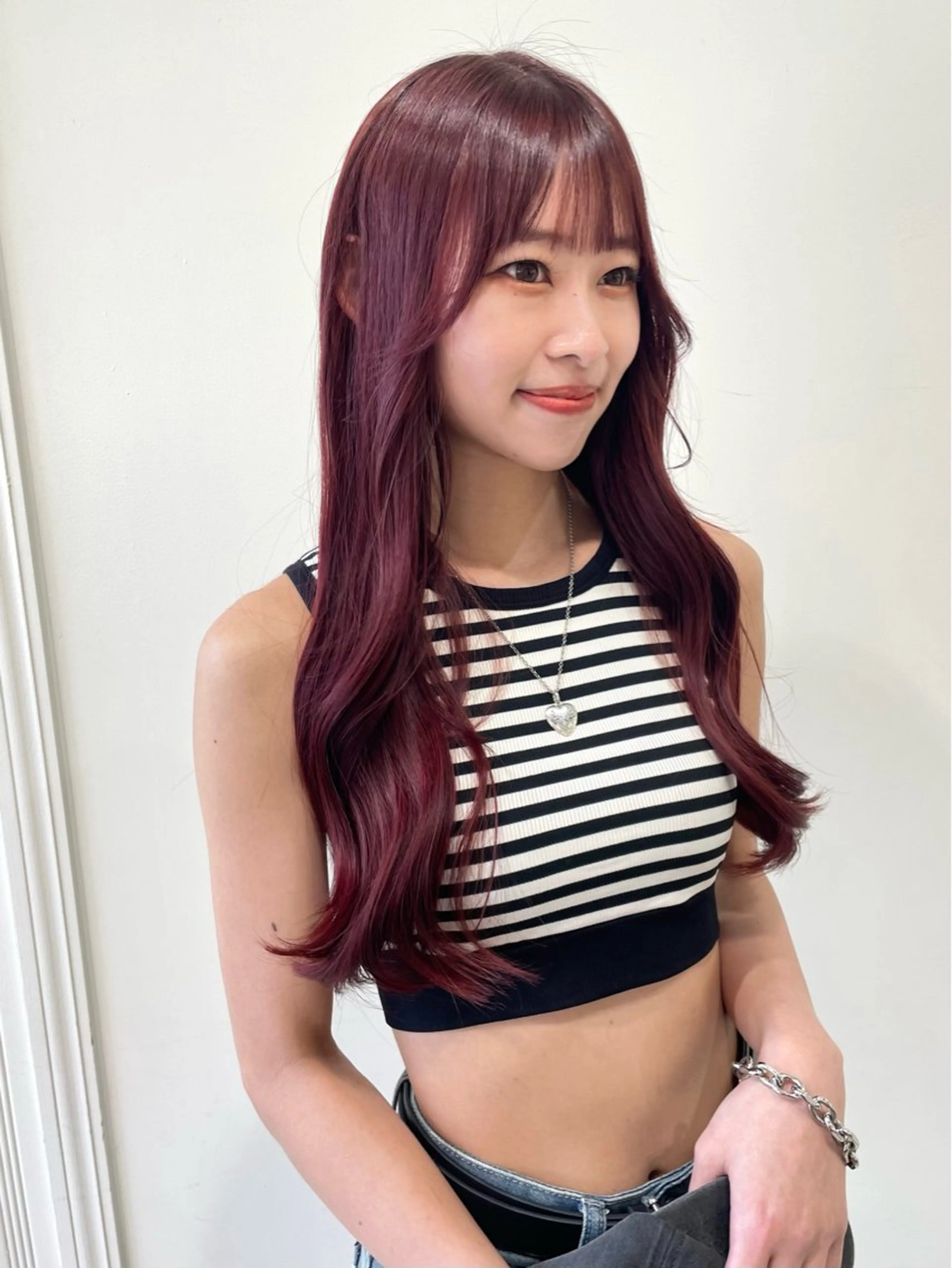 ロング カラー affction大曽根店所属・似合わせヘア🤎透明 感カラー🤎MIKAのヘアスタイル