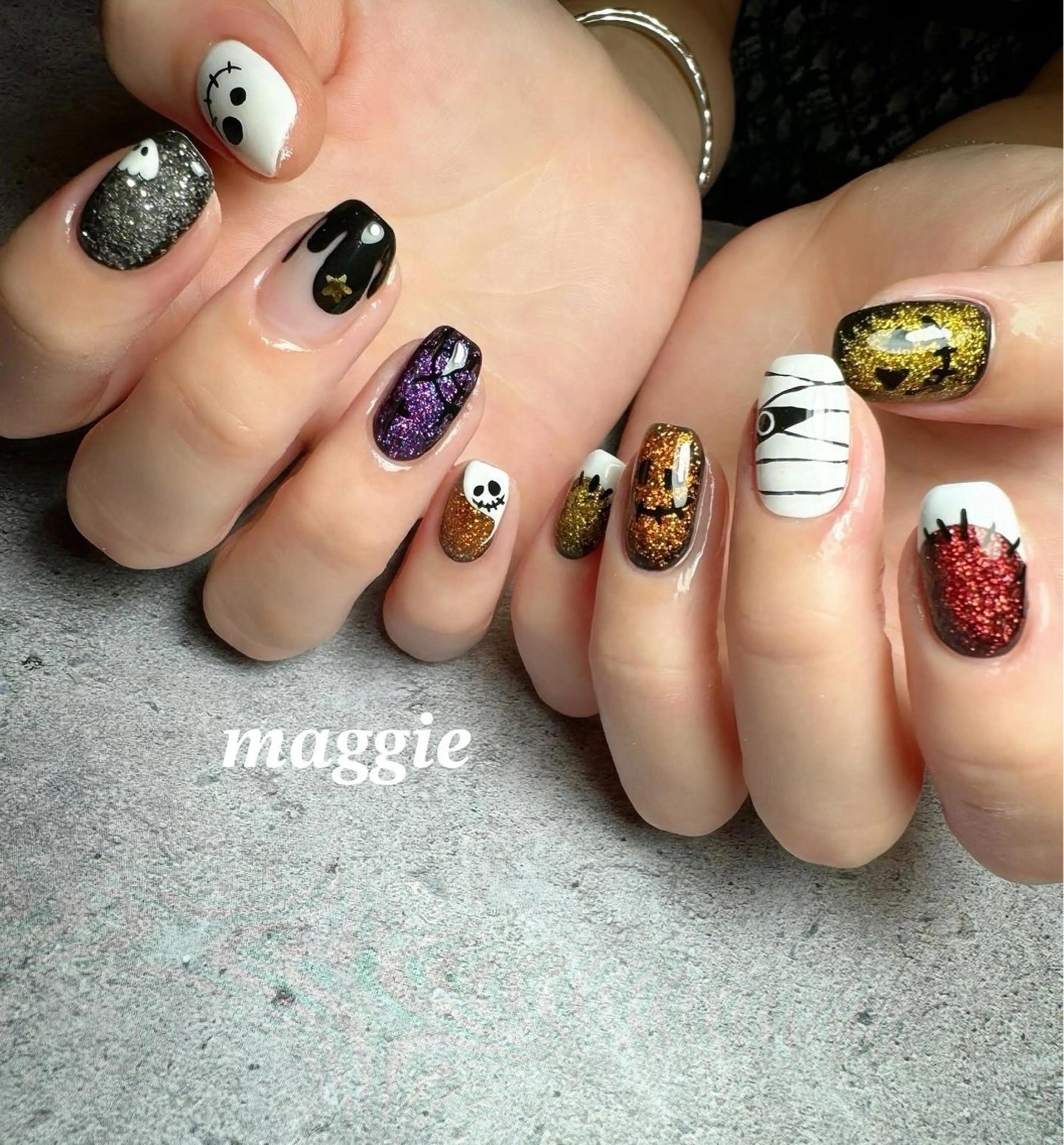 ネイル maggienail所属・Maggie Nagisaのネイルデザイン