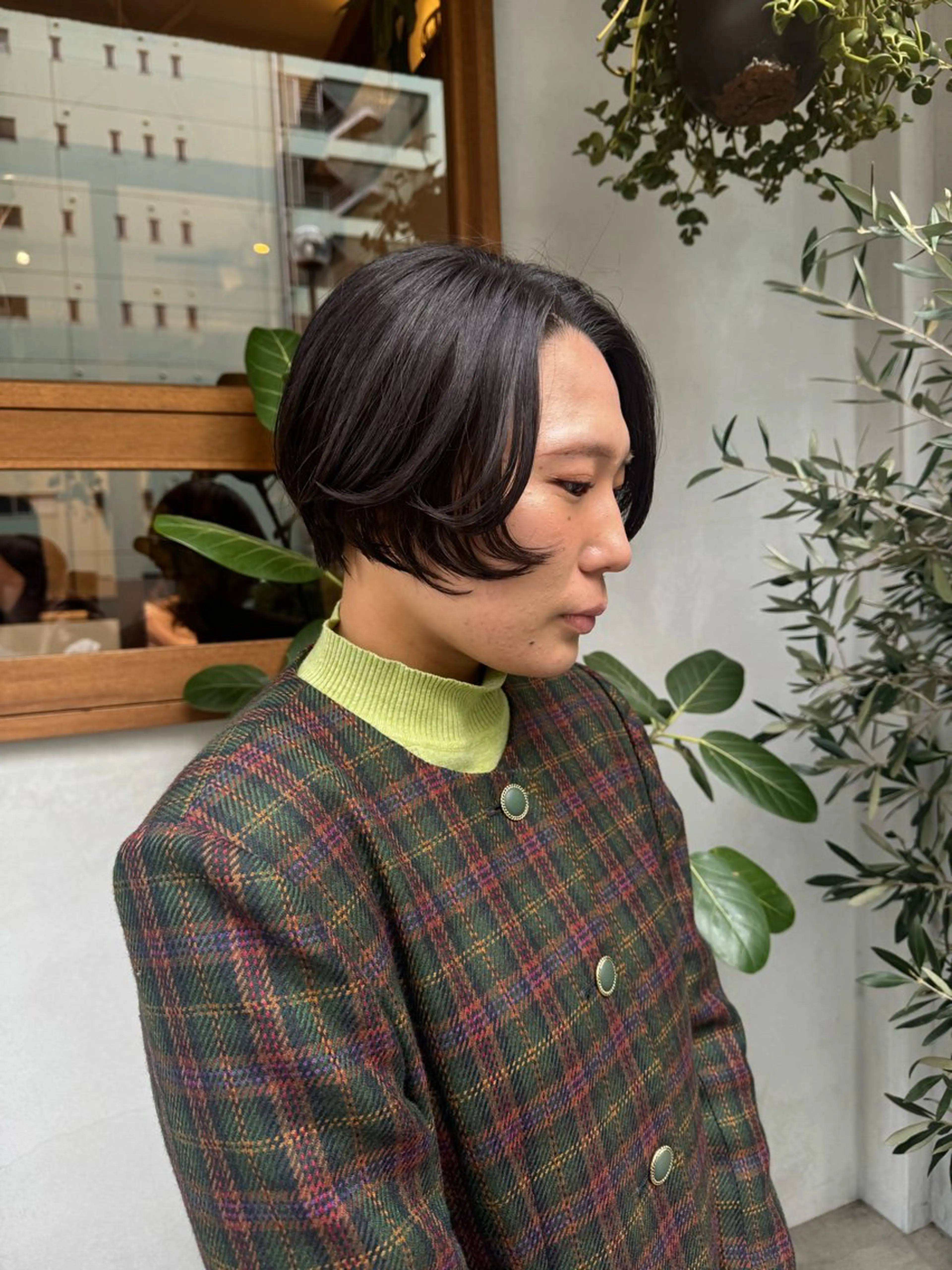 ショート ショートヘア カット トリートメント ENIF 大島 芽生のヘアスタイル