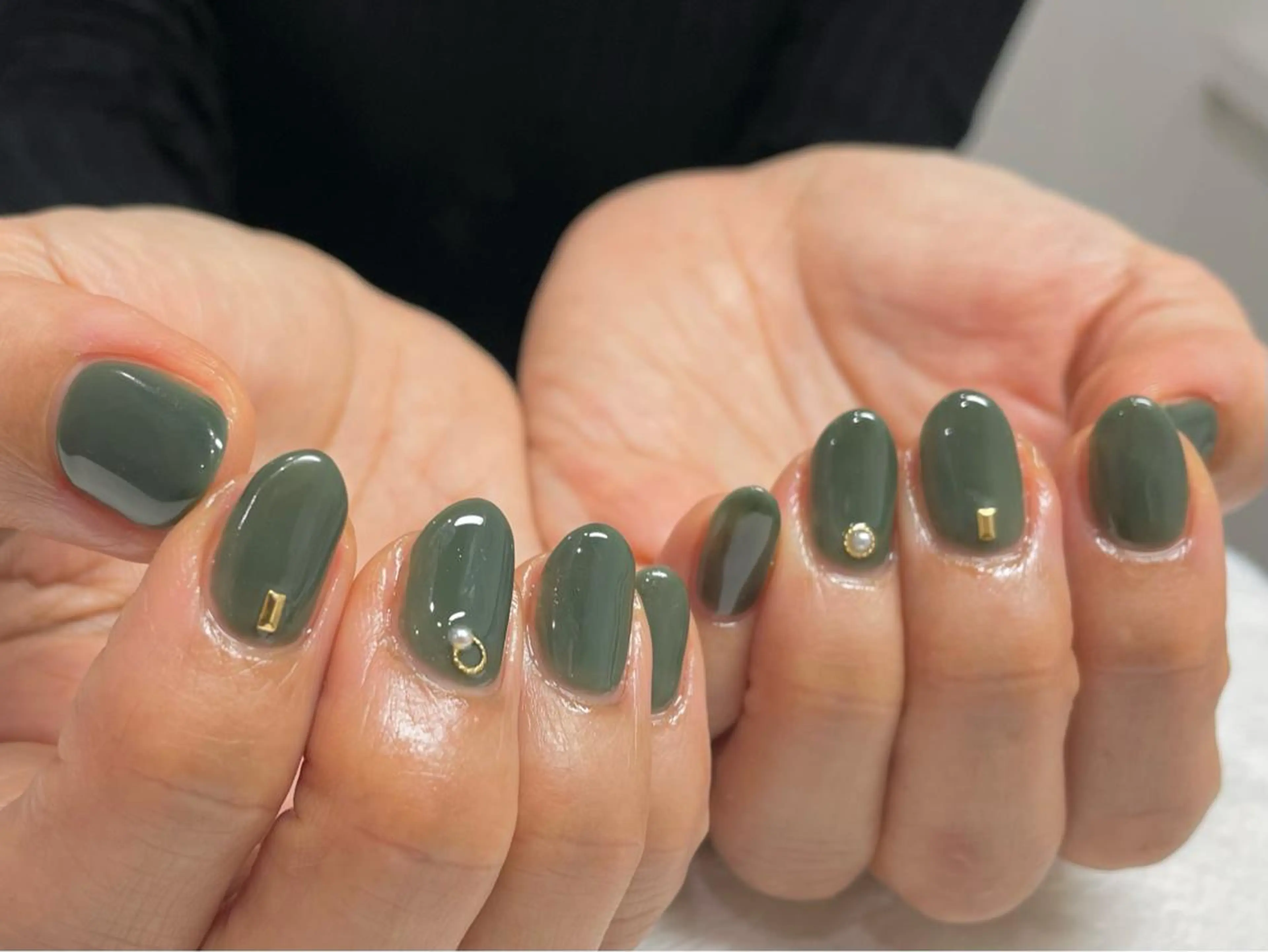 ネイル ワンカラーネイル riri nail所属・riri-nail Rie Endoのネイルデザイン