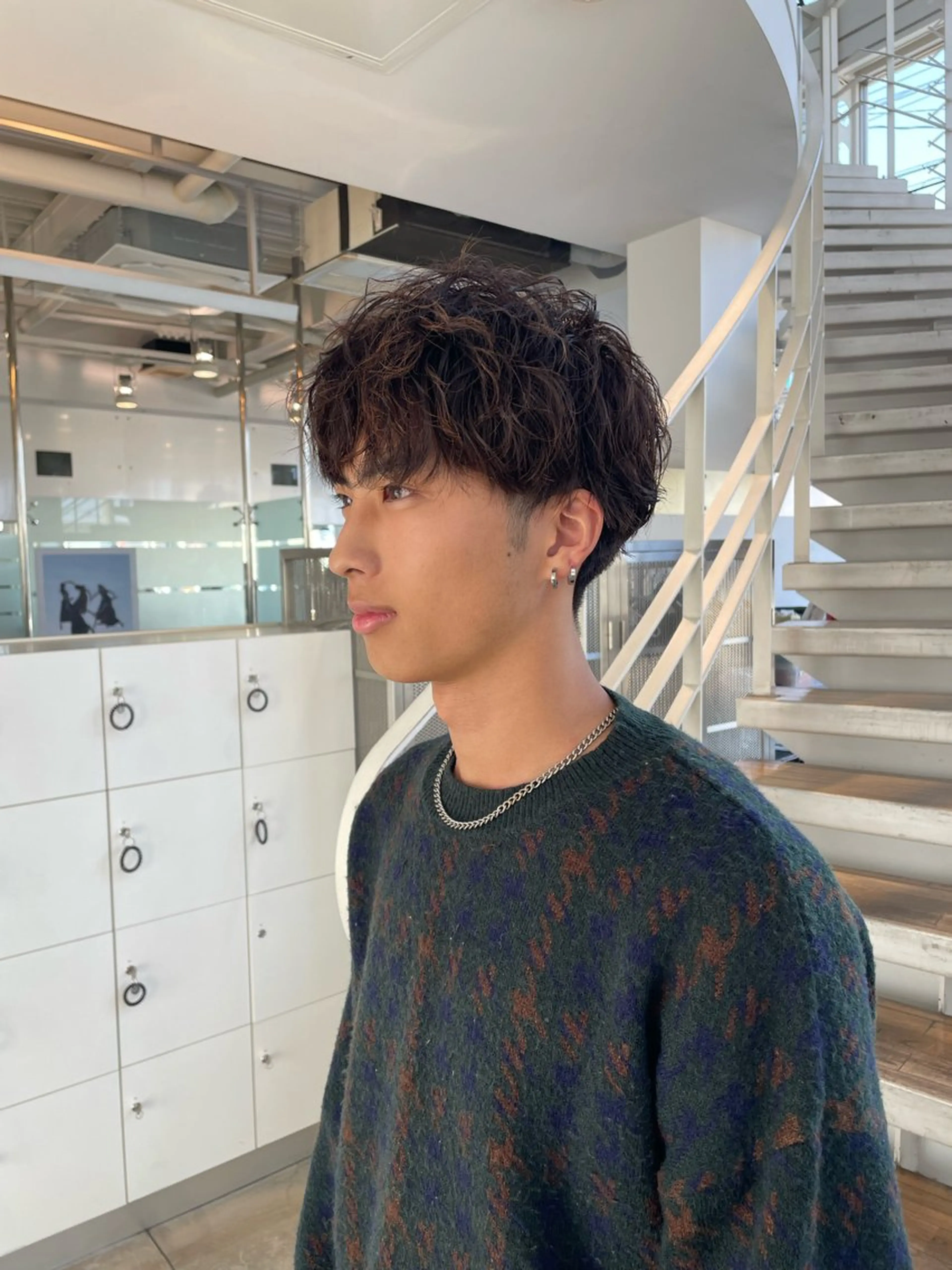 パーマ メンズ パーマ パーマ/ブリーチ🐏 モデル募集中 ナナホのヘアスタイル