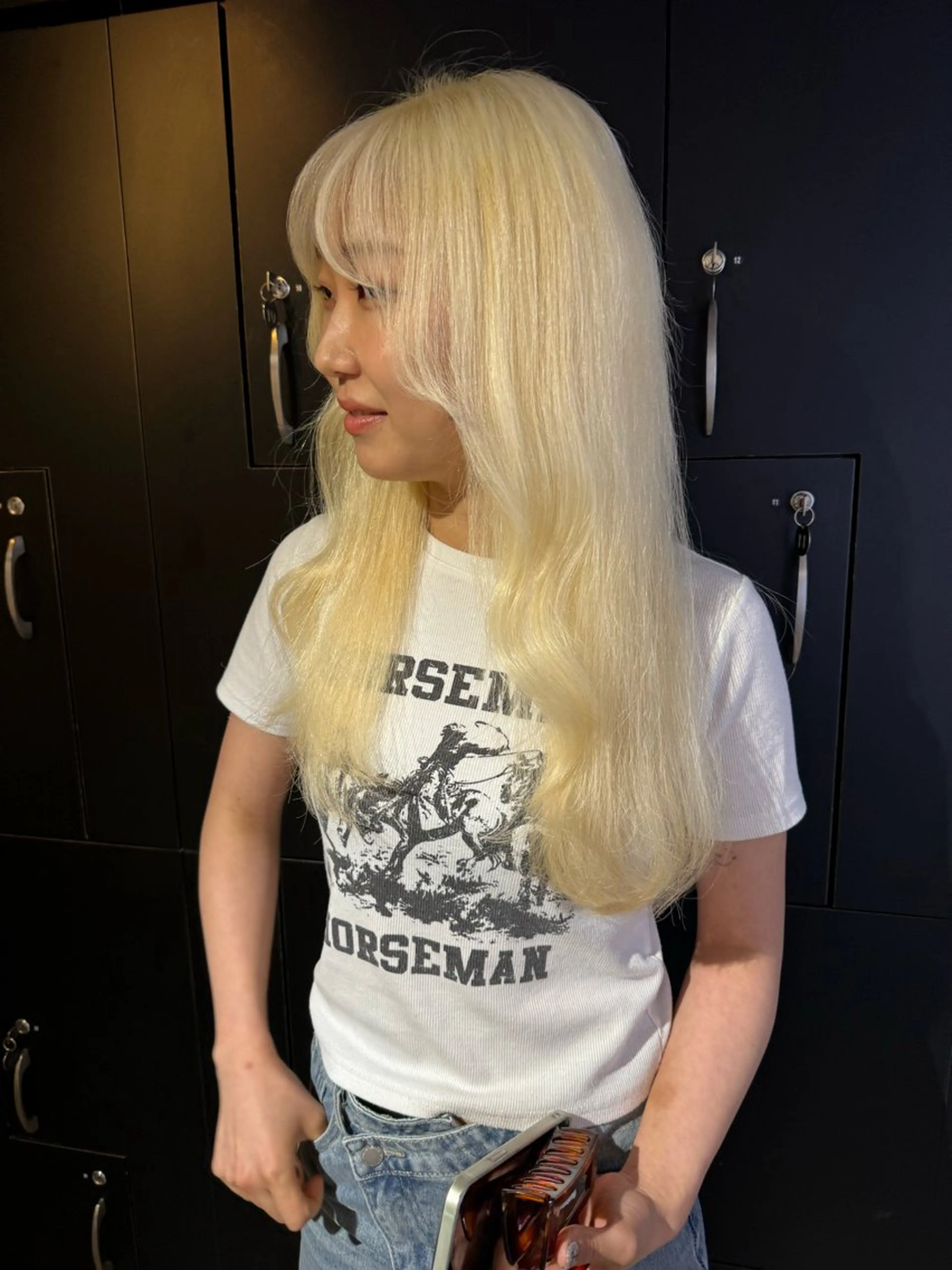 ロング カラー ヘアカラー 🦄垢抜けボブ特化× 暖色カラー未来🦄のヘアスタイル