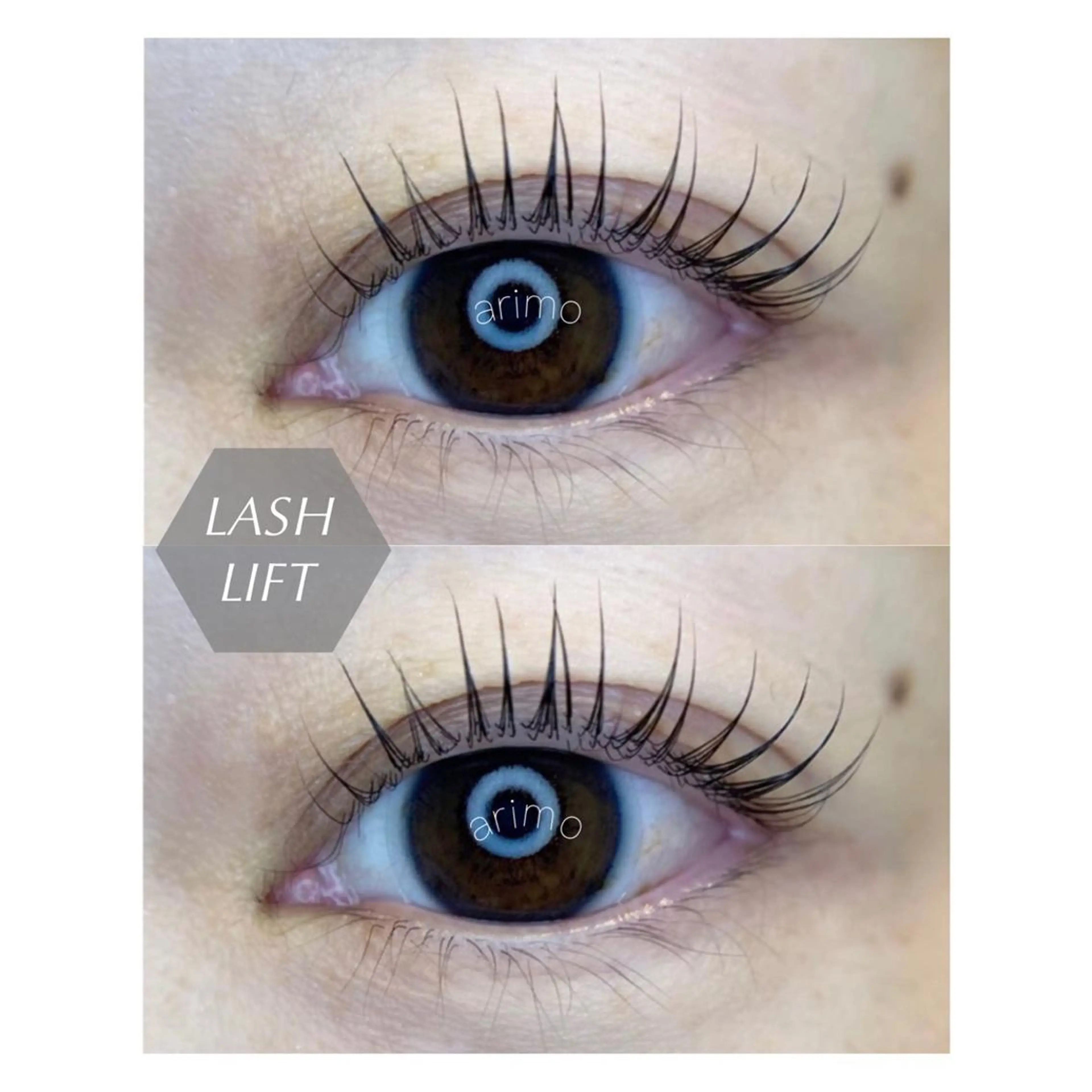 マツエク・マツパ 一重×まつ毛パーマ マツパ arimo hair&eyelash所属・arimo アイリスト右原のマツエク・マツパデザイン