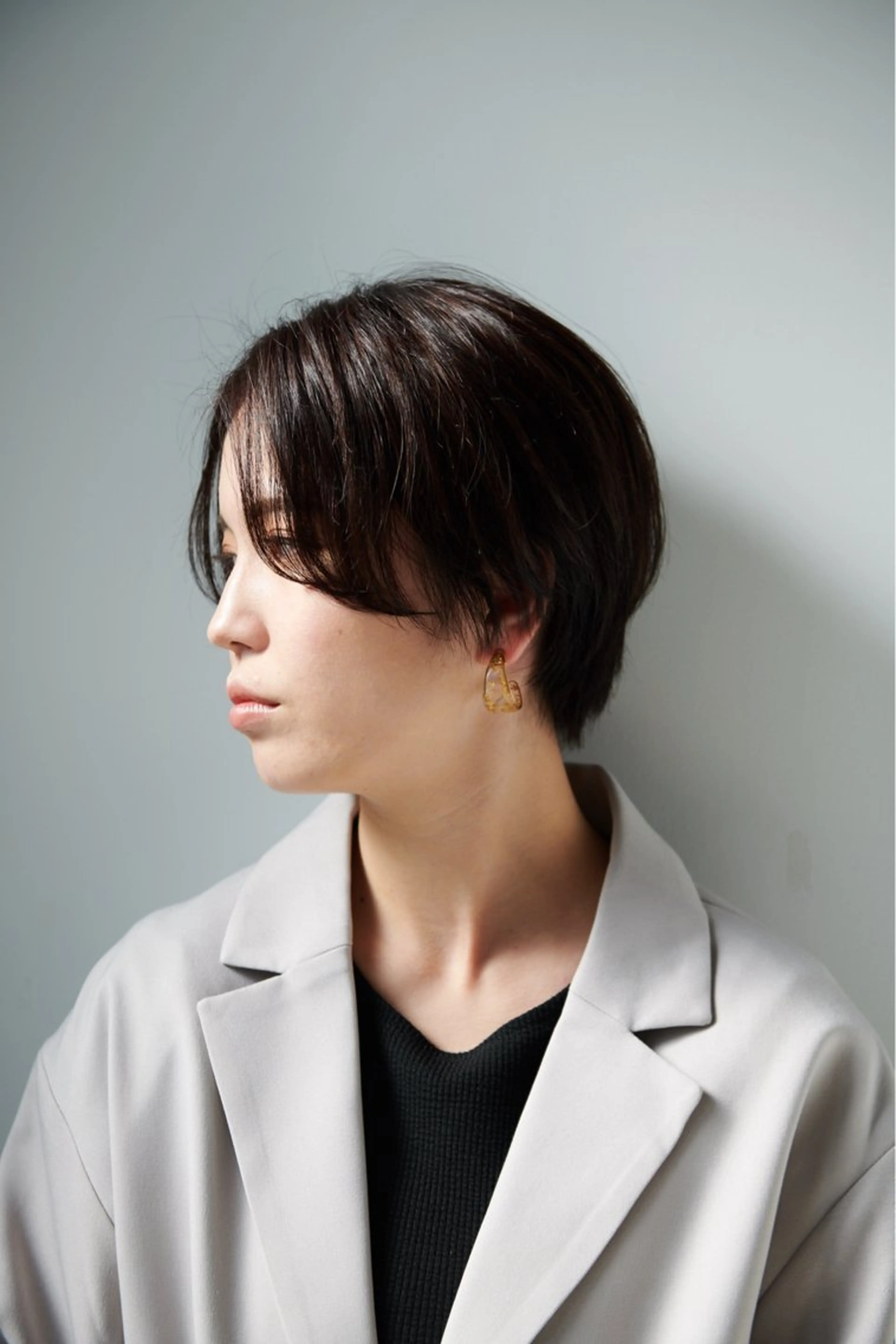 ショート カット メンズ/パーマ /フェード/岡山秀人のヘアスタイル