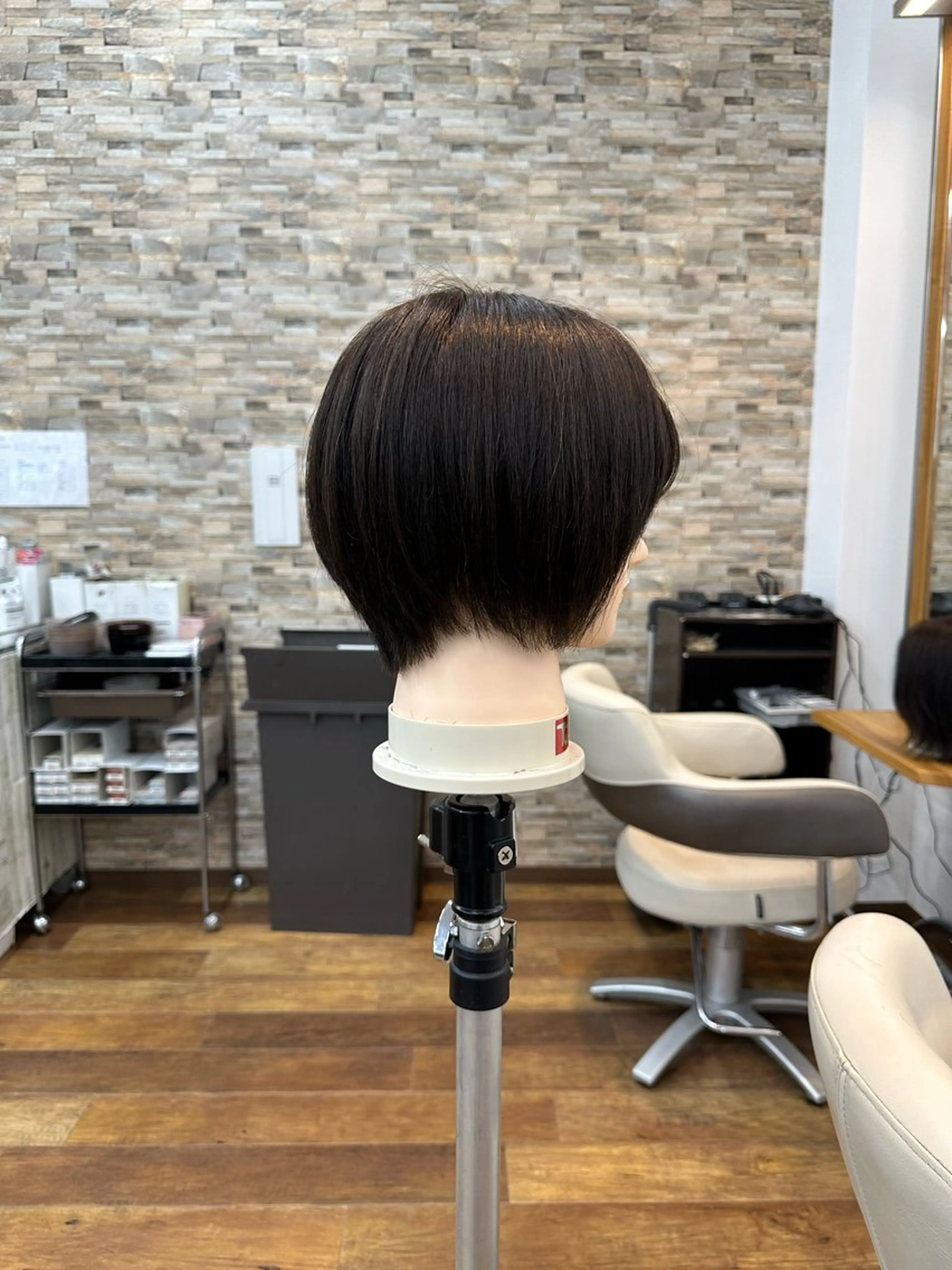 ショート くびれヘア 縮毛矯正 la fith hair coco 博多店所属・白川 大哉のヘアスタイル