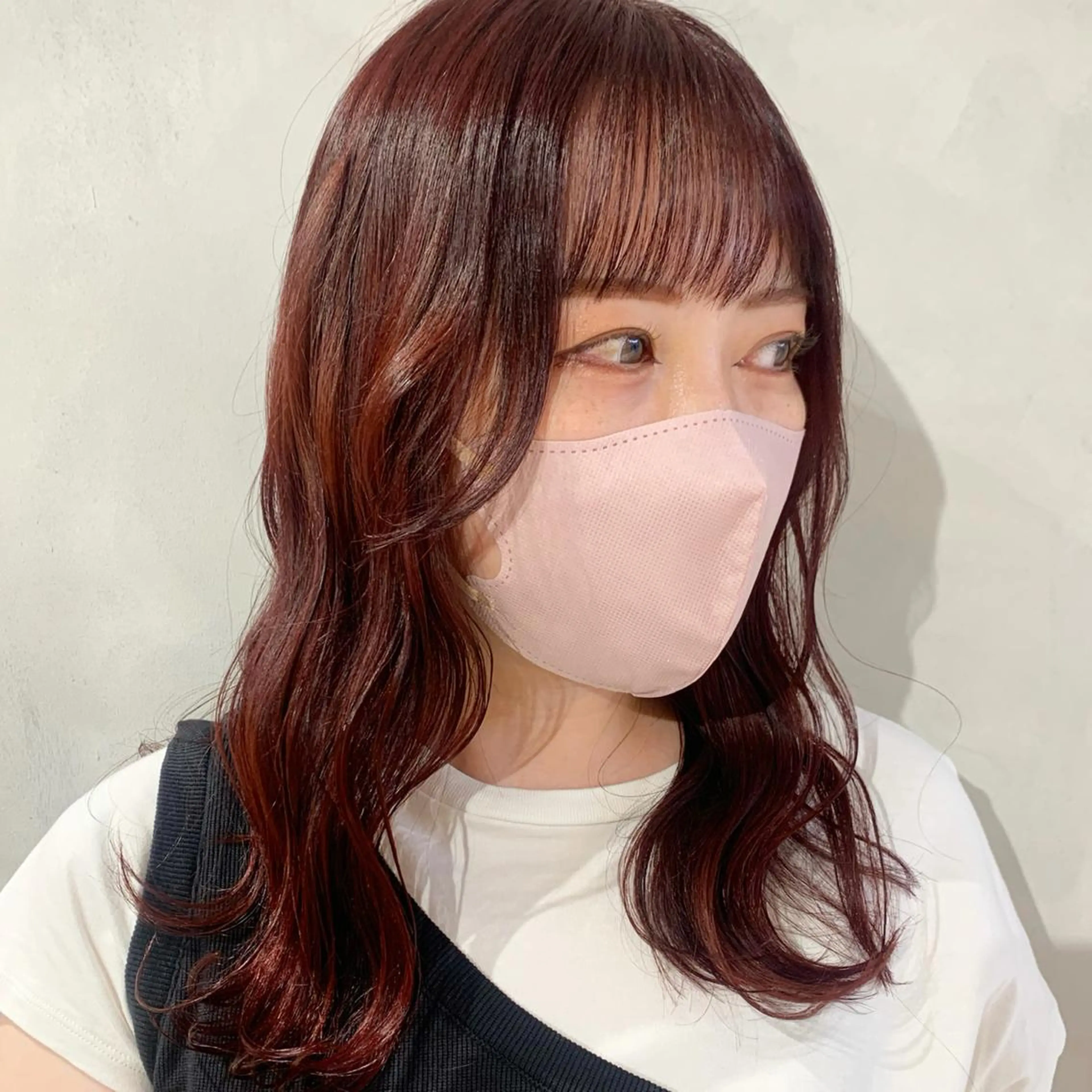 ミディアム カラー カット ヘアカラー トリートメント デザインカラー/パー マ🦖外岡咲希🦖のヘアスタイル