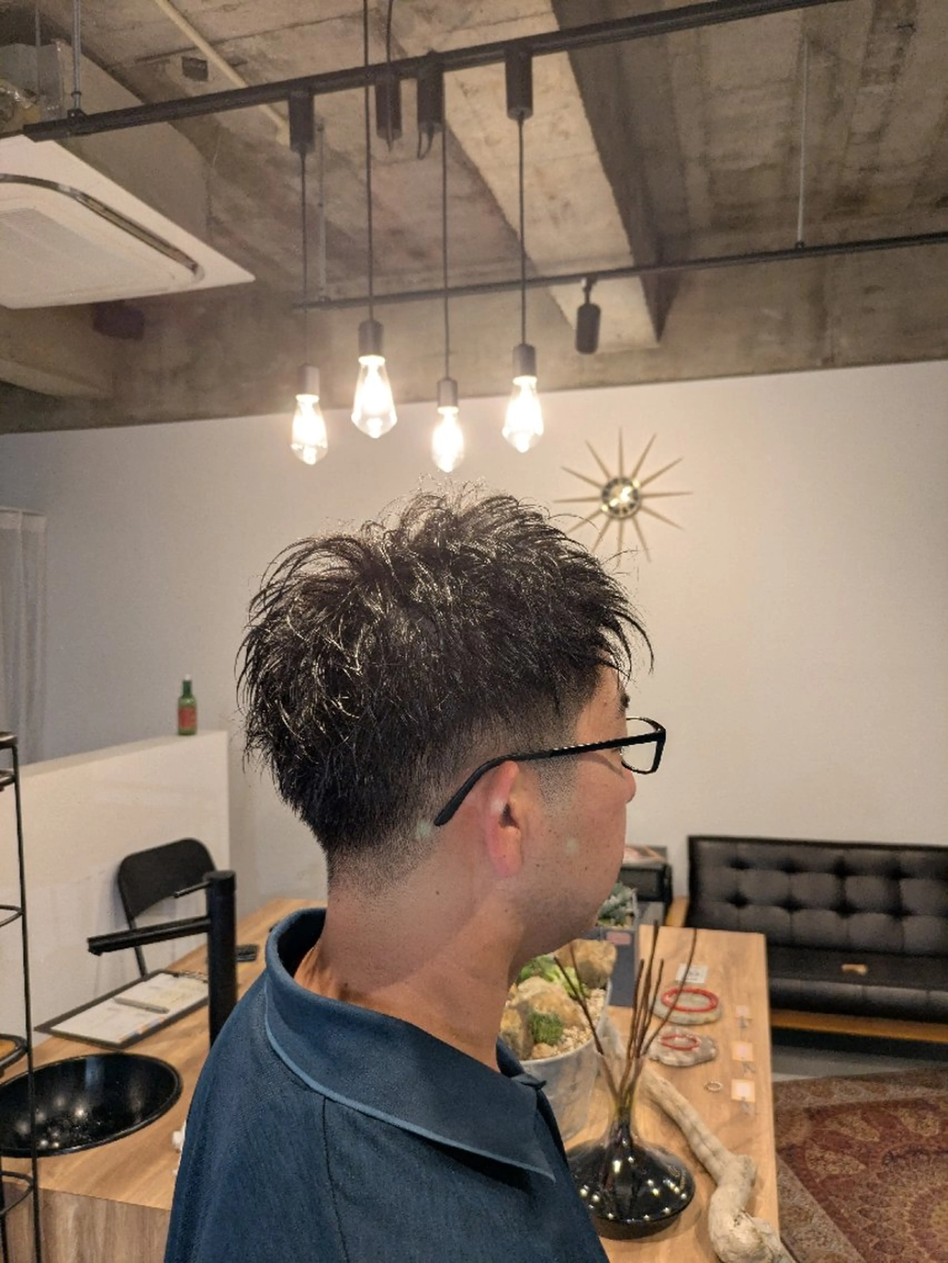 ショート メンズ ツーブロック ショートヘア SOL所属・透明カラー/ショート /髪質改善/亀山貴之のヘアスタイル