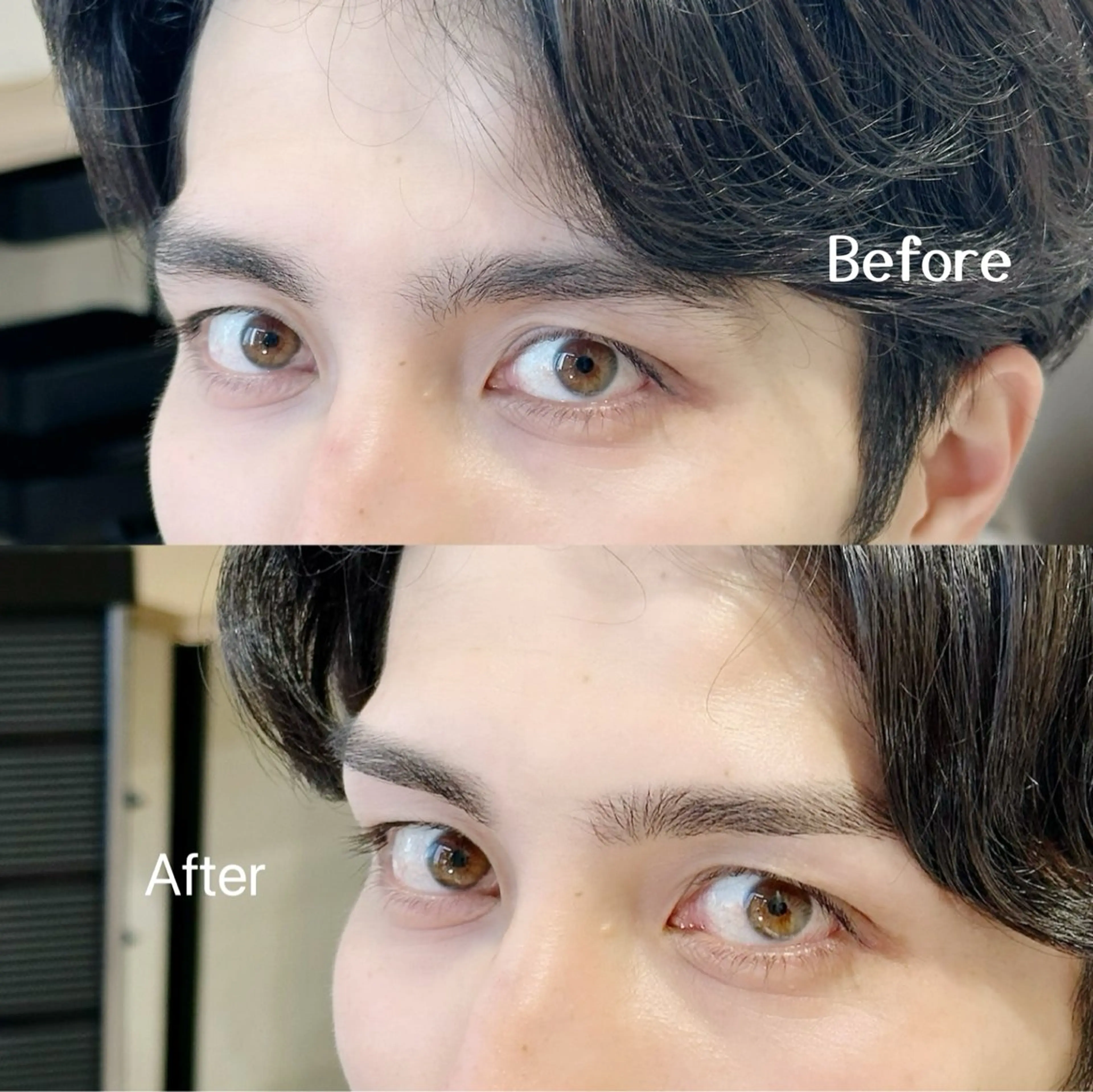 メンズ アイブロウ メンズアイブロウ ワックス脱毛 眉カット その他(アイブロウ) メンズカット×眉毛 デザイナー⚘Nanaの眉毛・アイブロウイメージ