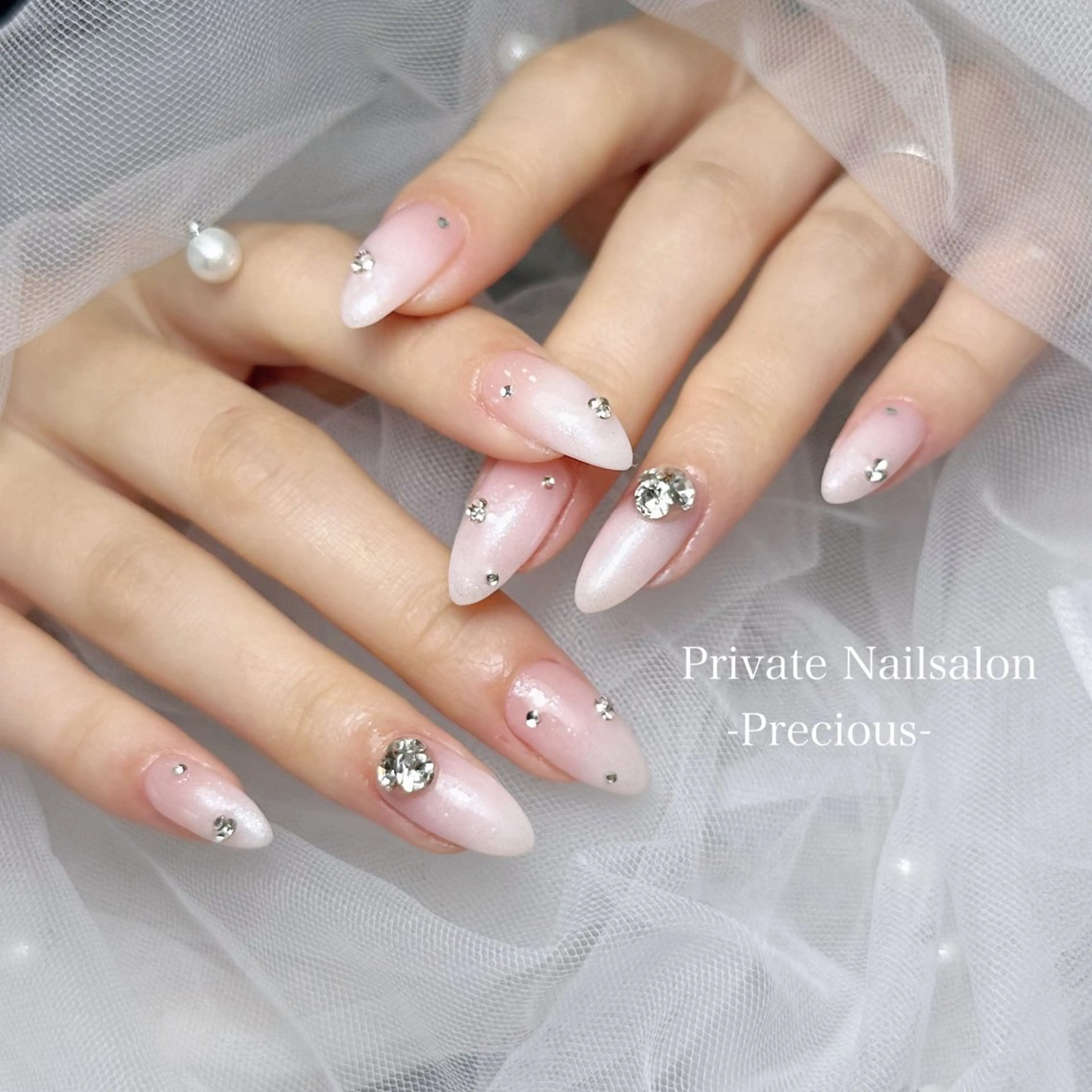 ネイル ハンドネイル Precious *･゜のネイルデザイン