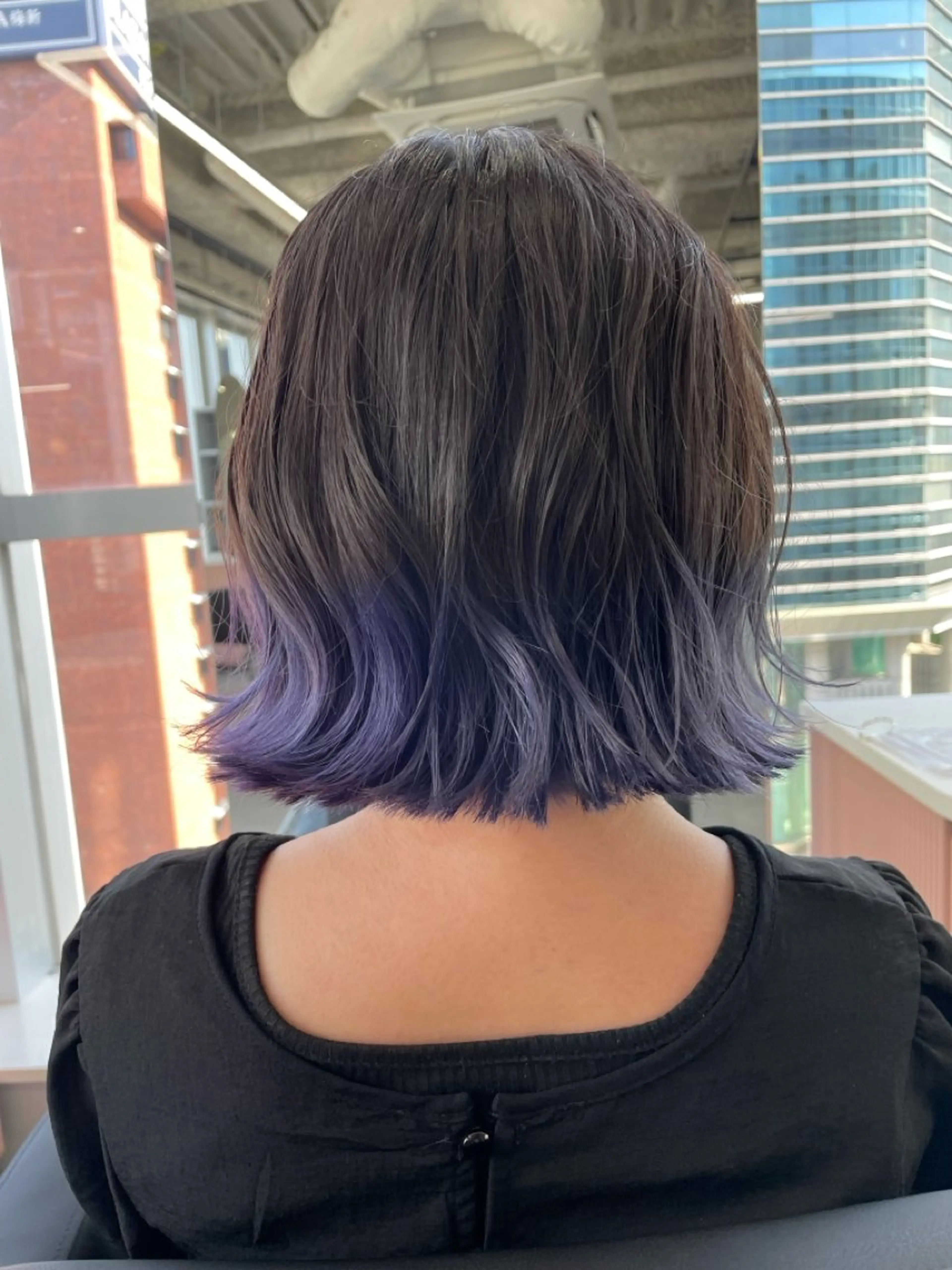 カラー ヘアカラー まりな 心斎橋のヘアスタイル