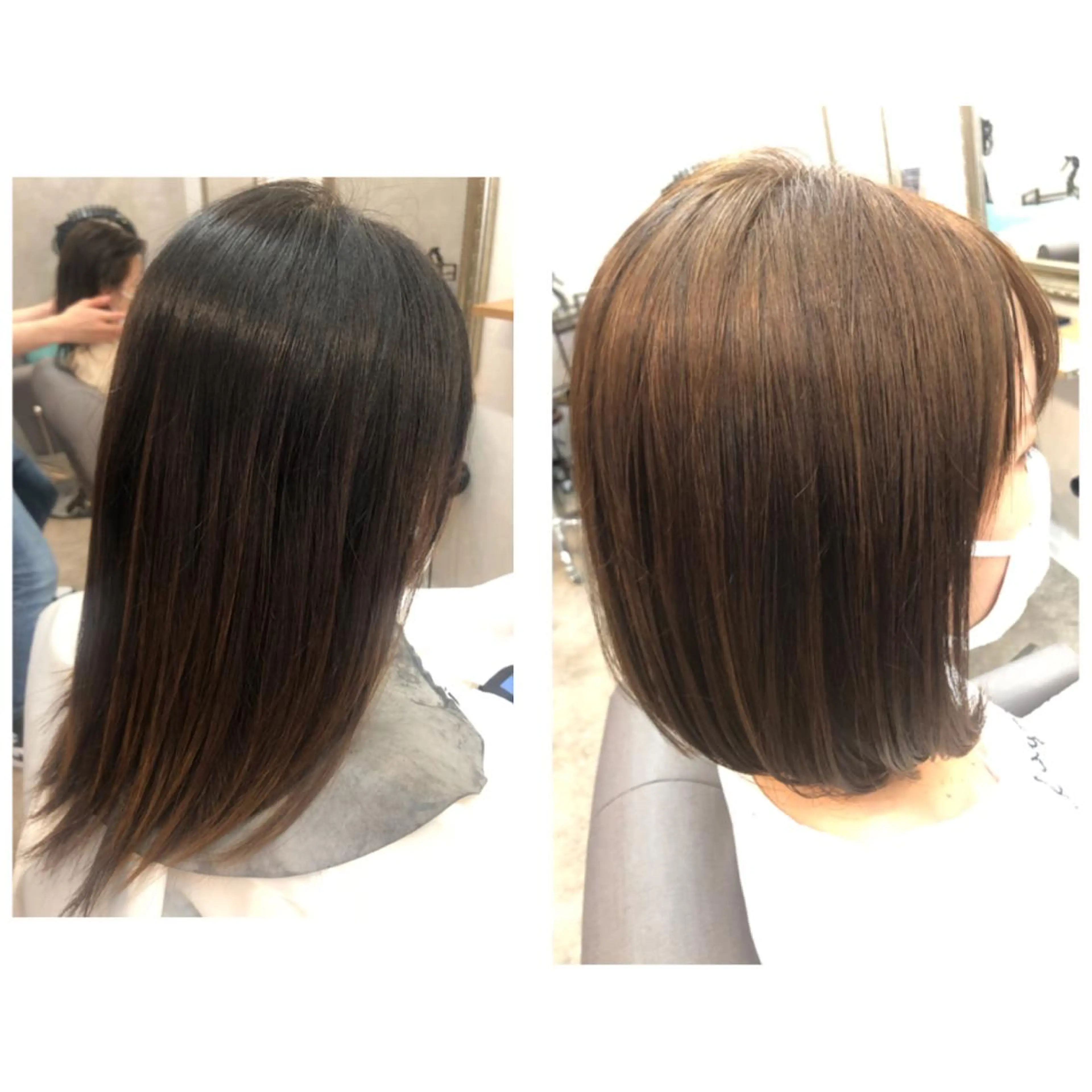 ミディアム 齋藤 真由のヘアスタイル