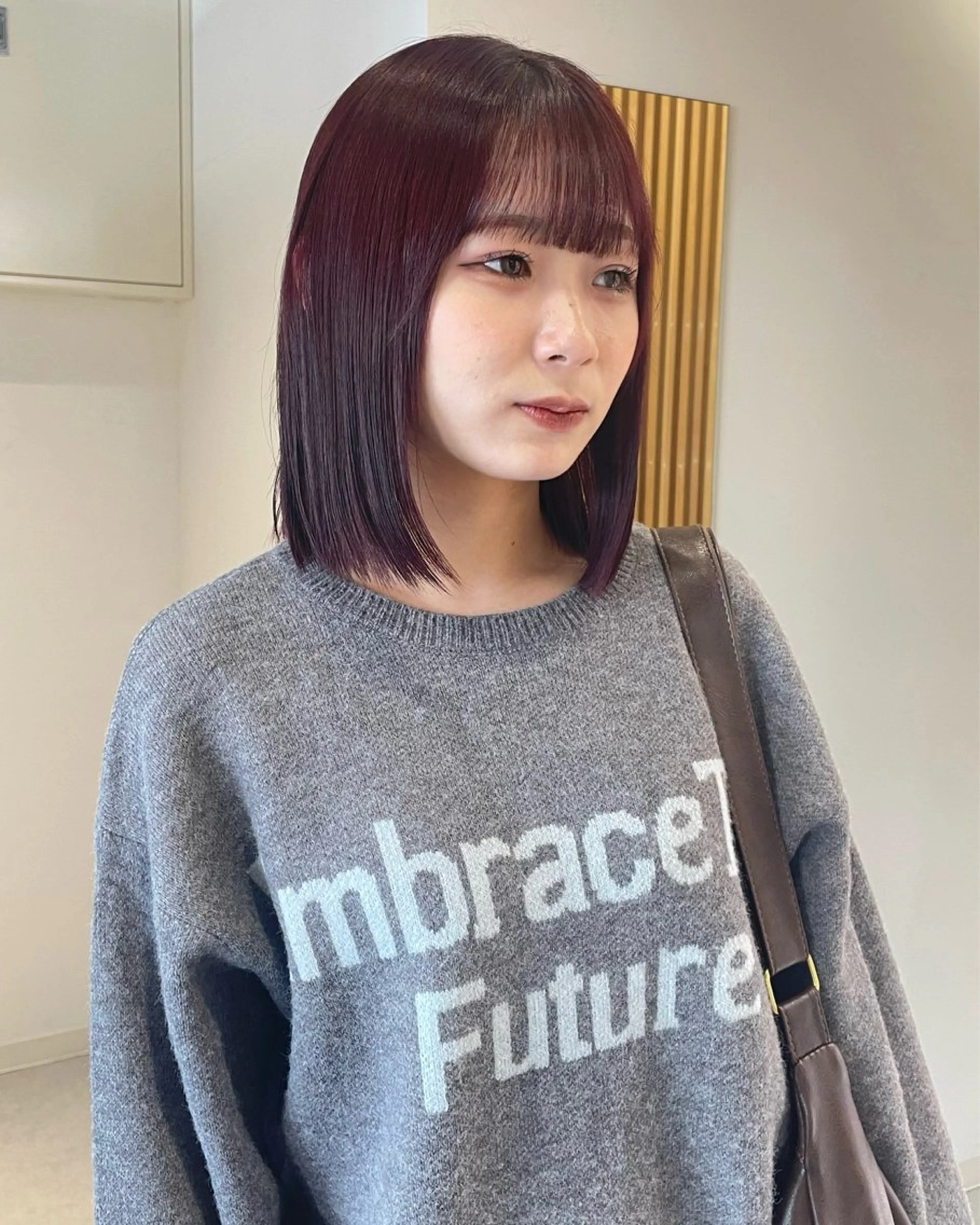 ミディアム カラー メンズ メンズブリーチ ブリーチ ブリーチなしカラー レッドカラー カット ヘアカラー トリートメント デザインパーマ/ 艶カラー/ボブのヘアスタイル