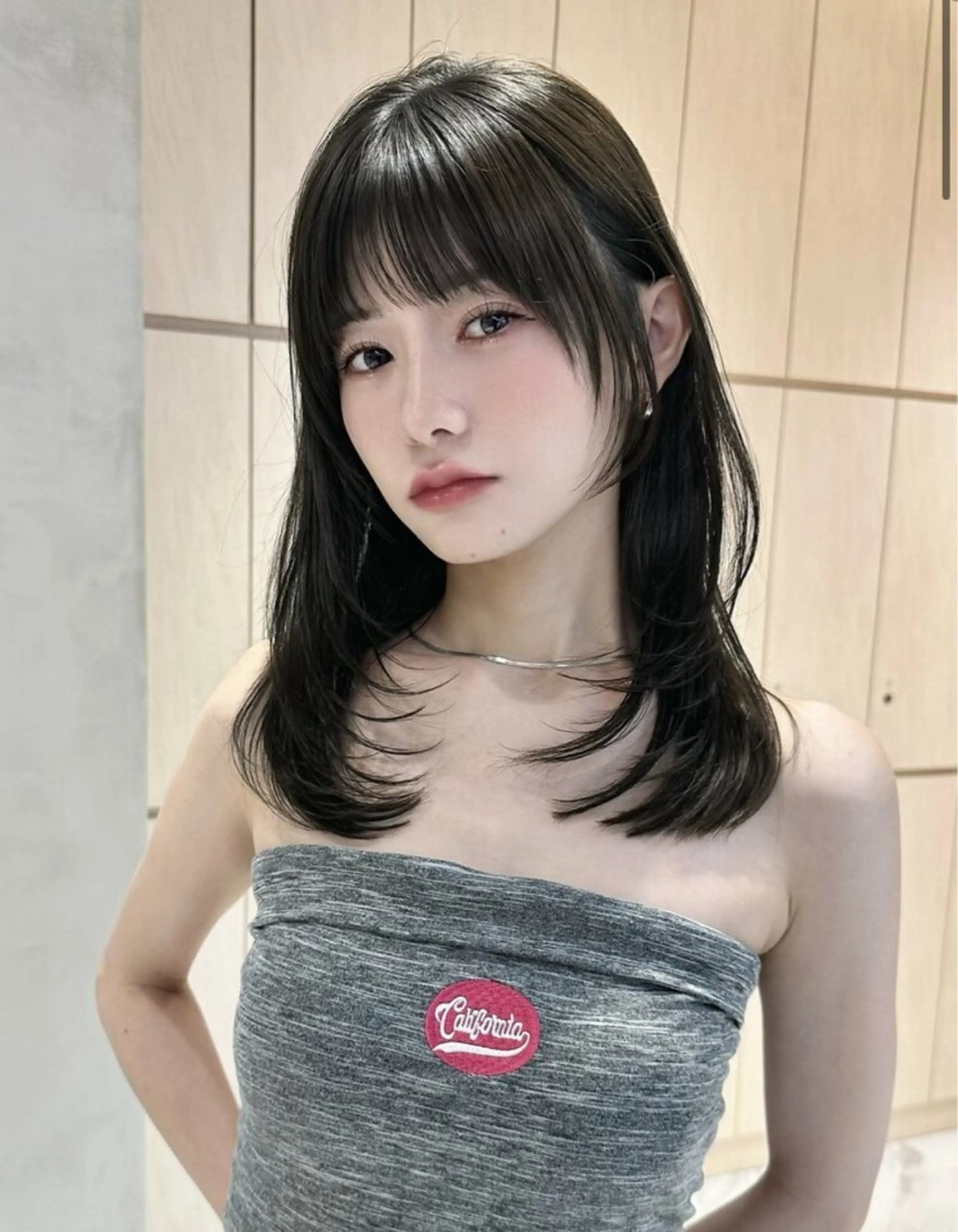 セミロング 浦和Lond 山本賢人のヘアスタイル